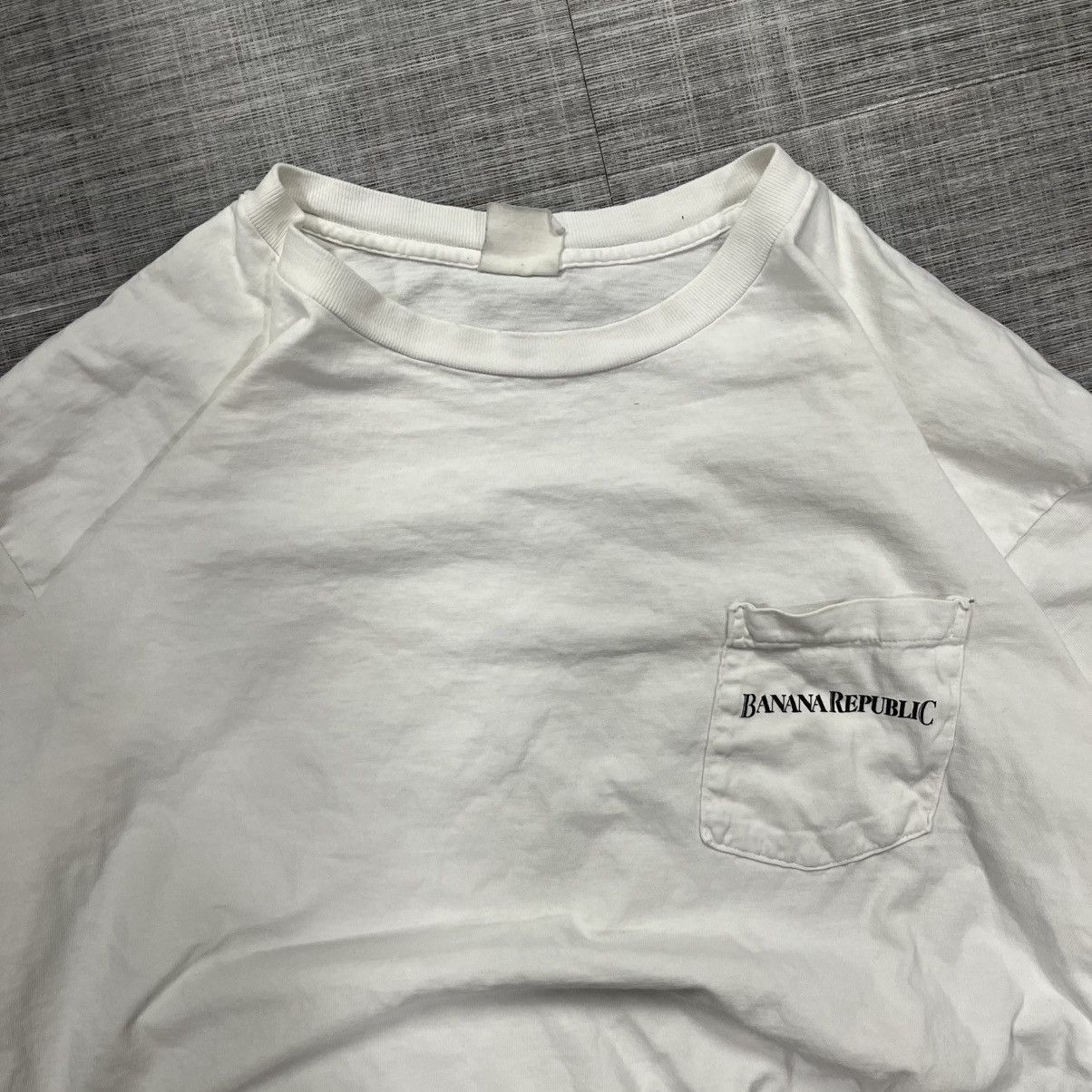 Banana Republic × Vintage VTG 90s Bananna Republic Circus Tee Size US L / EU 52-54 / 3 - 2 Thumbnail