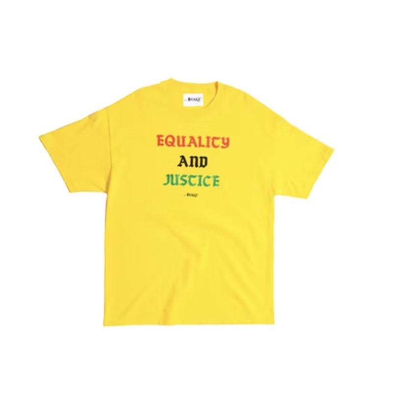 Awake NY AwakeNY Equality and Justice Tee Yellow Size Small NEW Size US S / EU 44-46 / 1 - 1 Thumbnail