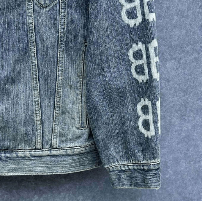 Balenciaga Balenciaga Denim Jacket Size US XXS / EU 40 - 8 Thumbnail