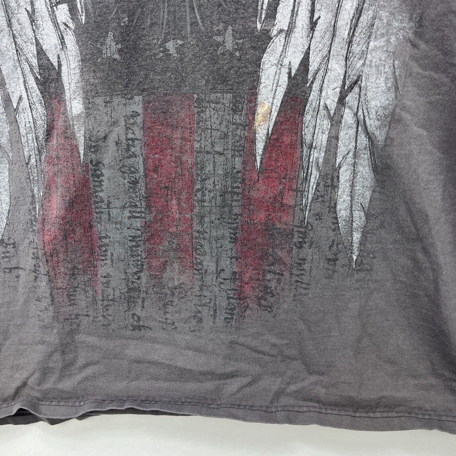 Vintage Vintage Y2K MMA Elite Skull Alien Faded T Shirt XL Size US XL / EU 56 / 4 - 4 Thumbnail