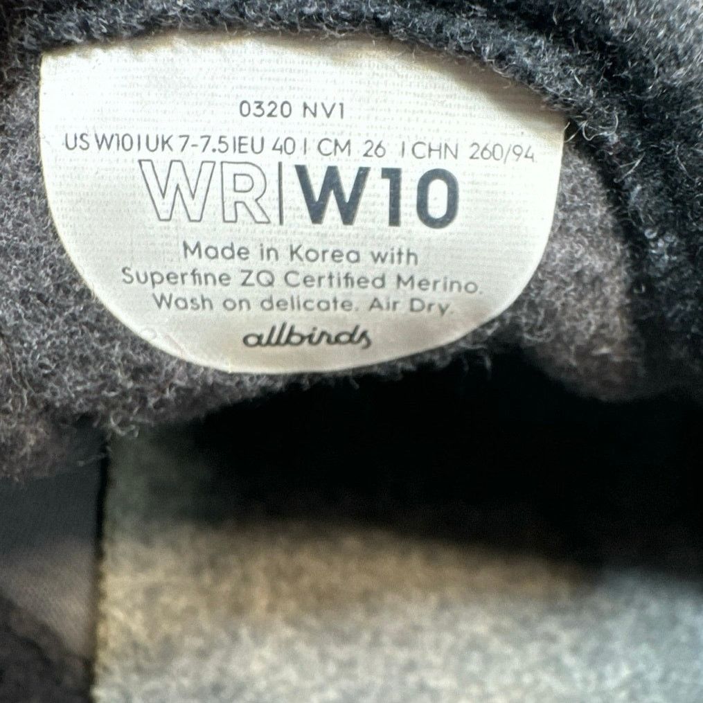 Allbirds Gray Wool Running Sneaker women sz 10 Size US 10 / IT 40 - 7 Thumbnail
