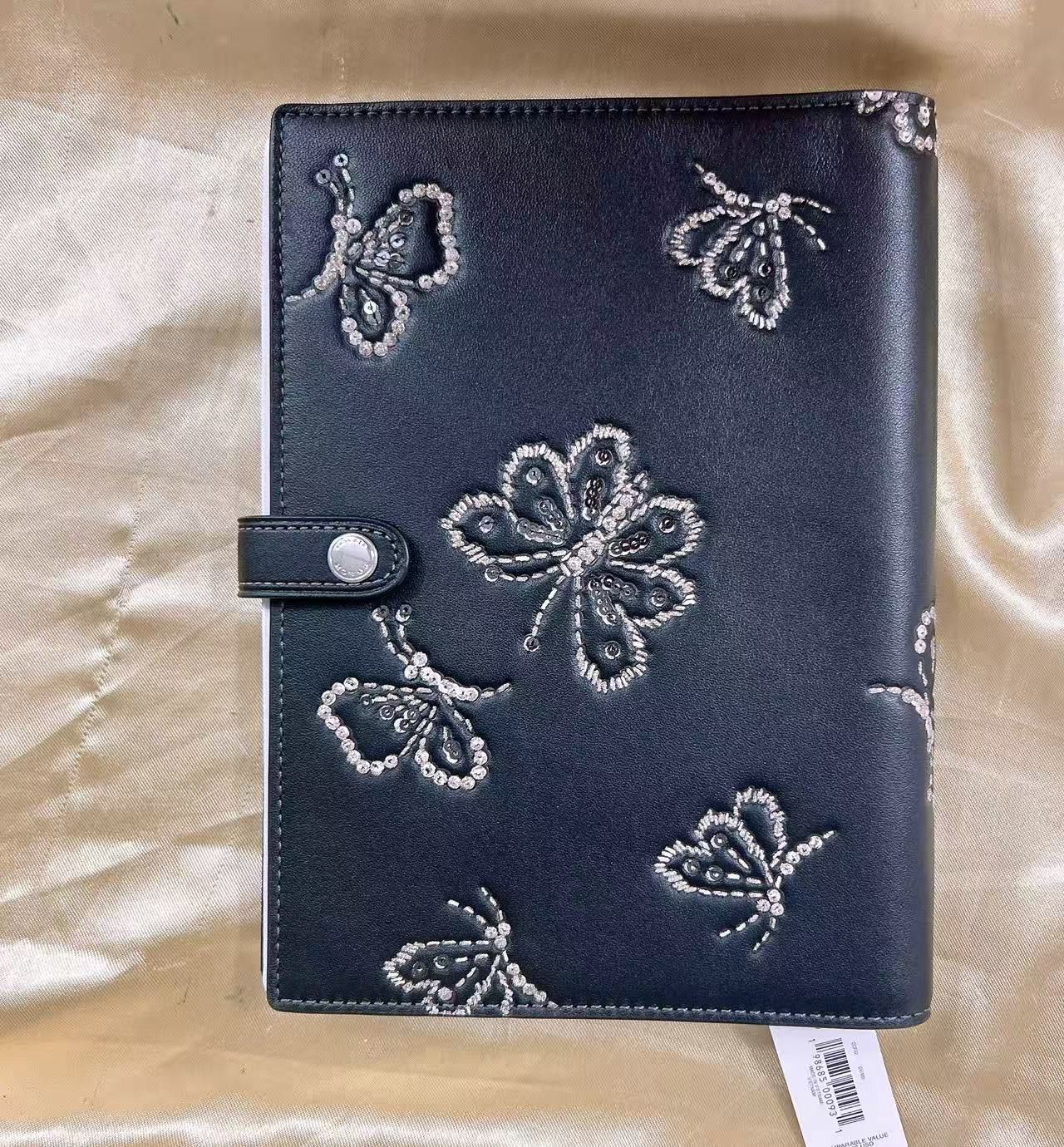 Coach NWT Coach Notebook With Butterfly Print CCF42 Size ONE SIZE - 3 Thumbnail