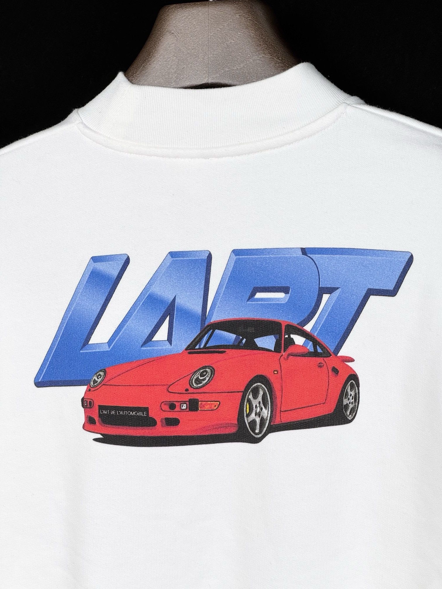 Kar KAR WHITE CREWNECK / RED NINE TREY Size US S / EU 44-46 / 1 - 2 Thumbnail