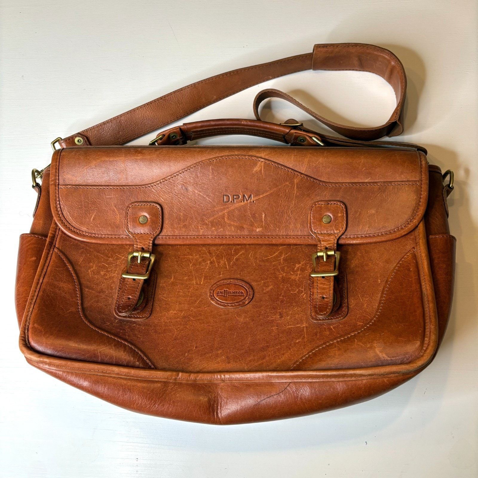 J.W. Hulme Overnight Briefcase CANVAS BACK DRY GOODS by JW HULME