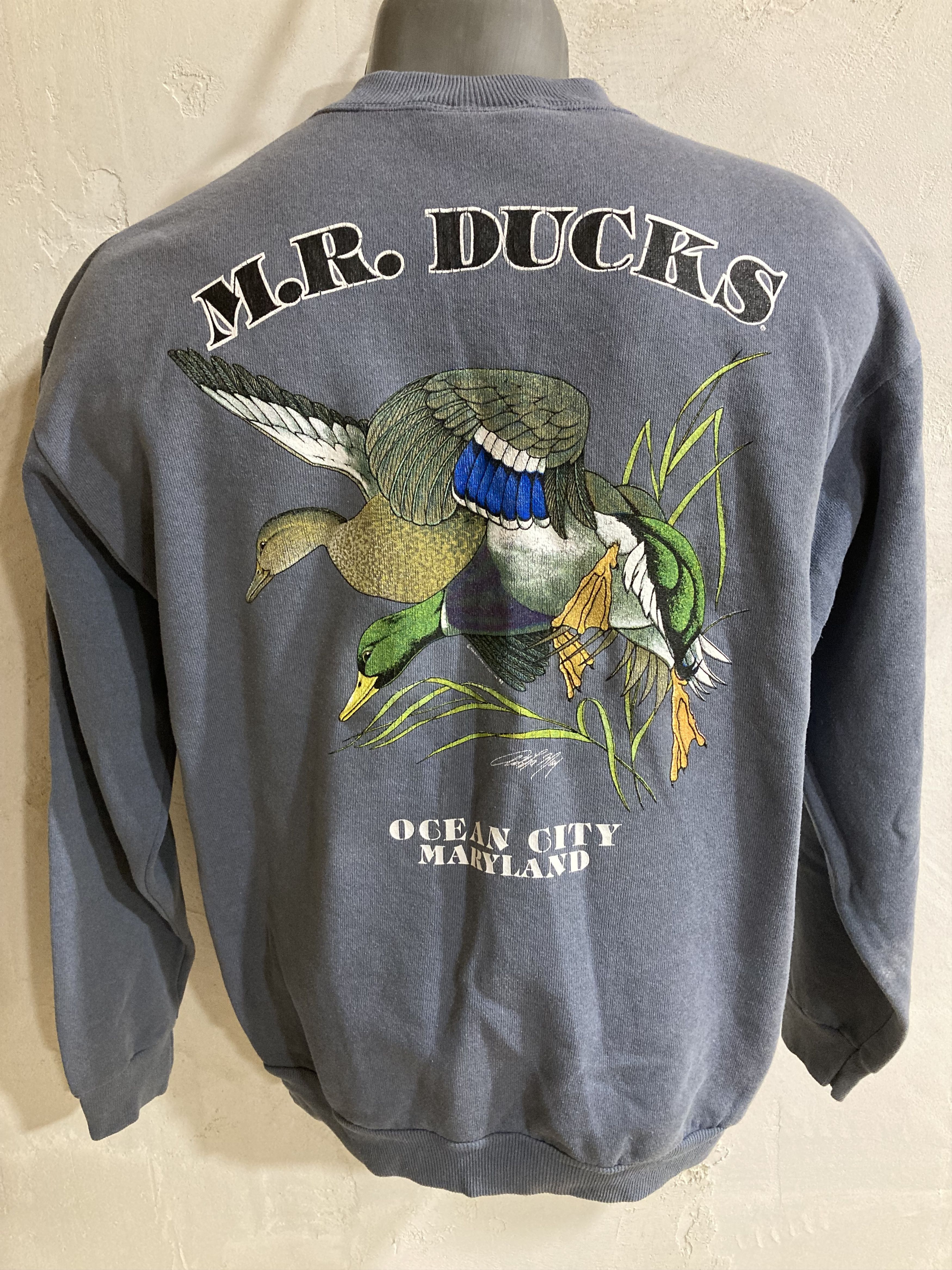 Vintage Vintage M.R.Duck 1998 Ocean City Marylend Sweat Size US M / EU 48-50 / 2 - 1 Thumbnail