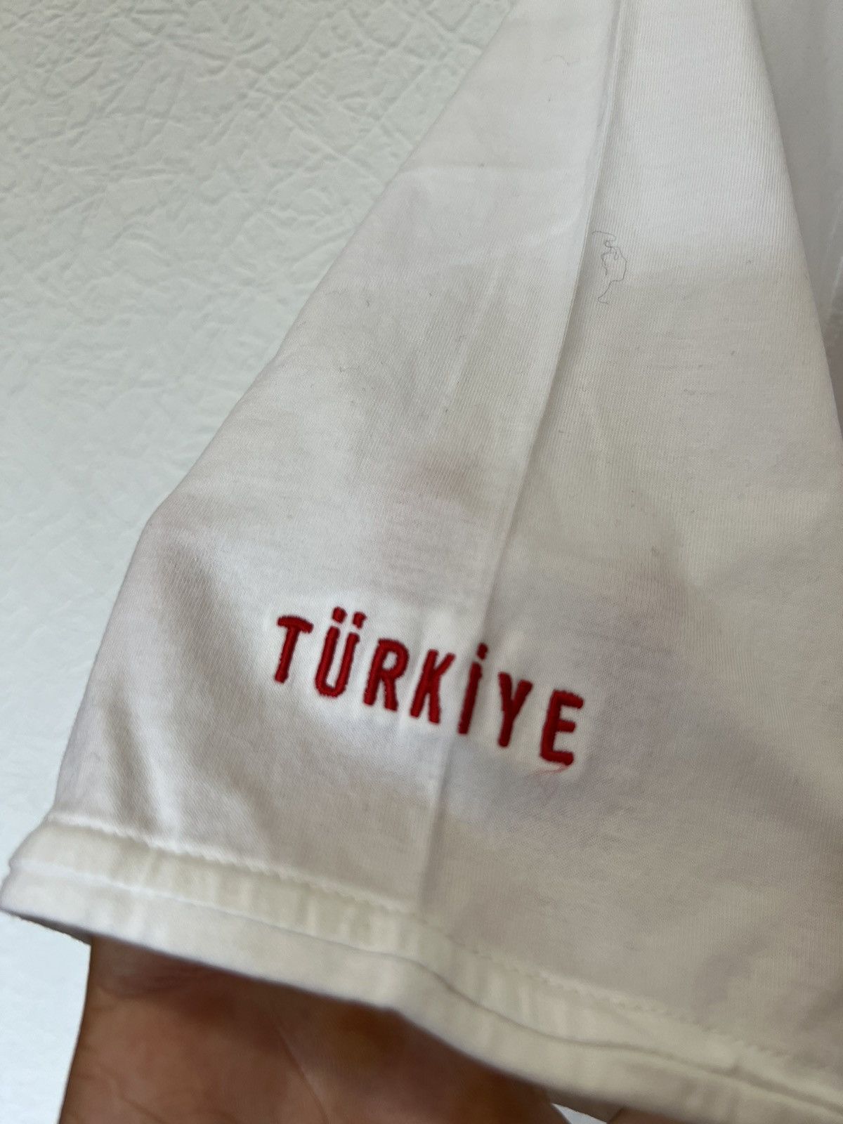 Nike × Vintage Vintage Nike Turkey 00’s White Polo Jersey Size US M / EU 48-50 / 2 - 4 Thumbnail
