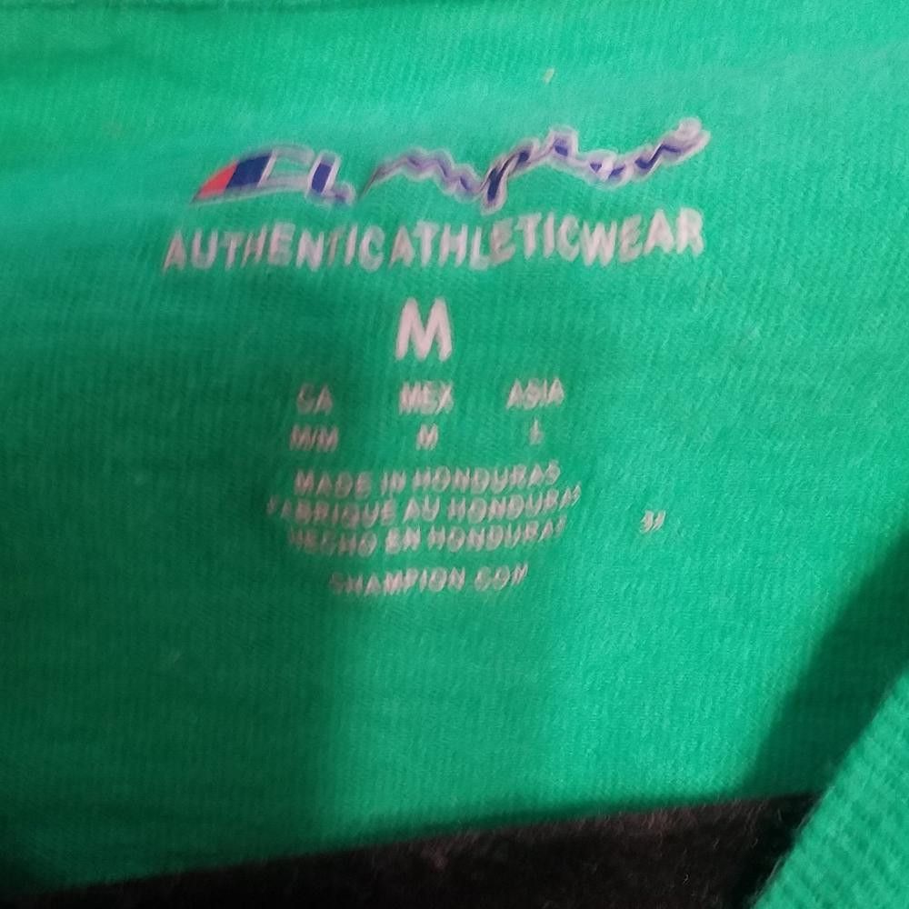 Champion Champion Green Long Sleeve Shirt Size Medium Size US M / EU 48-50 / 2 - 2 Thumbnail