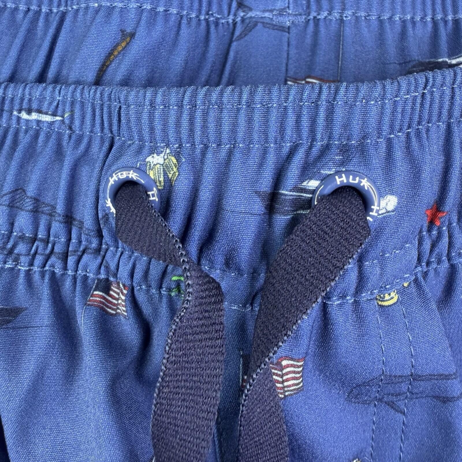 Other Huk Blue Swim Trunks Tropical USA Men's XXL Performance Size US 40 / EU 56 - 4 Thumbnail