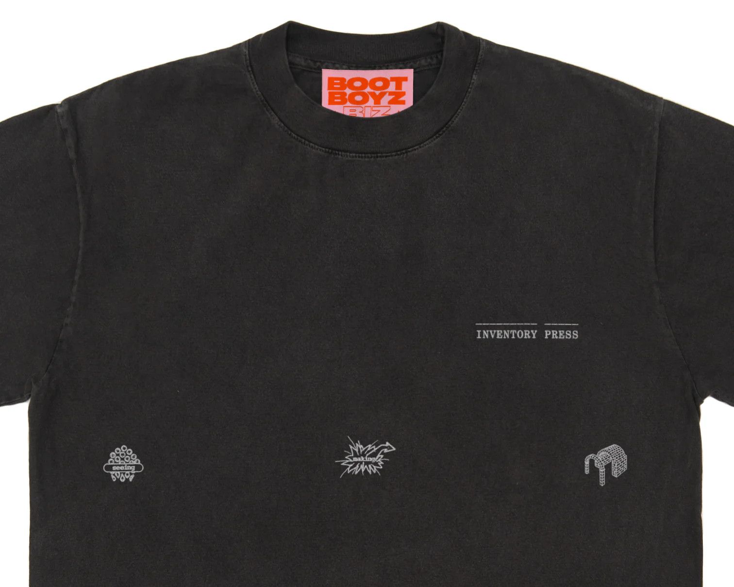 Boot Boyz Biz BOOT BOYZ BIZ Seeing ↔ Making / Berger & Benjamin TEE Size US XXL / EU 58 / 5 - 5 Thumbnail