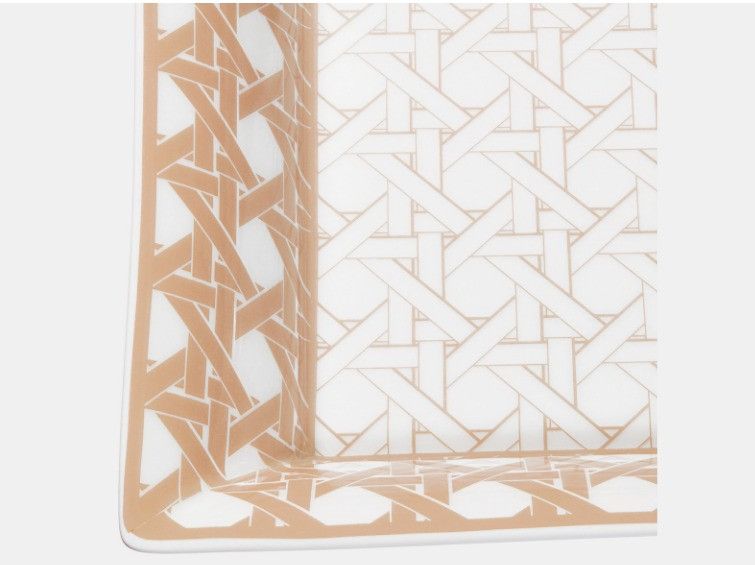 Dior o1w1db10425 HYC04V Size: OS / Trinket Tray in White & Beige Size ONE SIZE - 3 Thumbnail