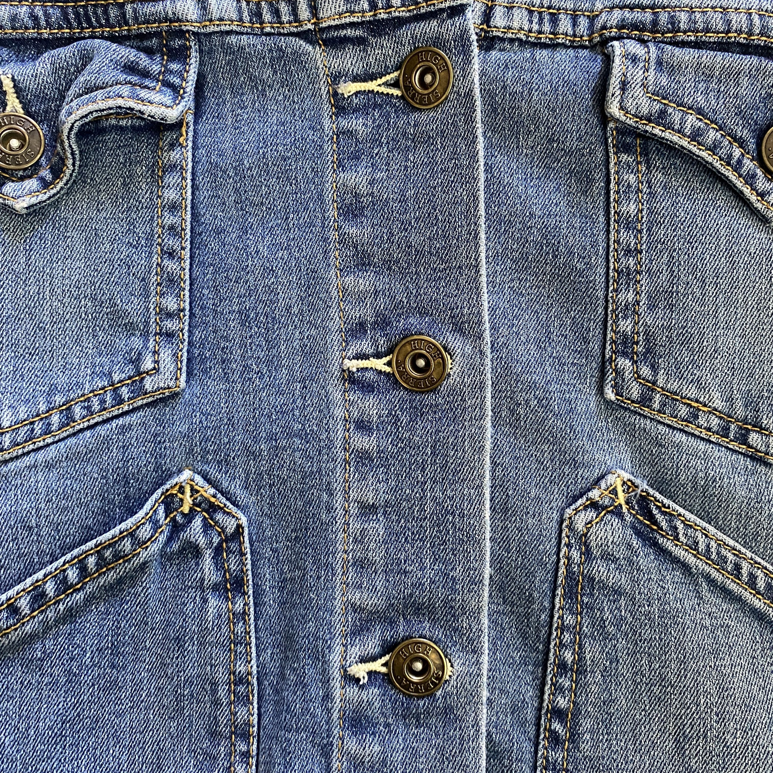 High Sierra High Sierra Cropped Denim Jacket – Size XL, Y2K Style Size XL / US 12-14 / IT 48-50 - 8 Thumbnail