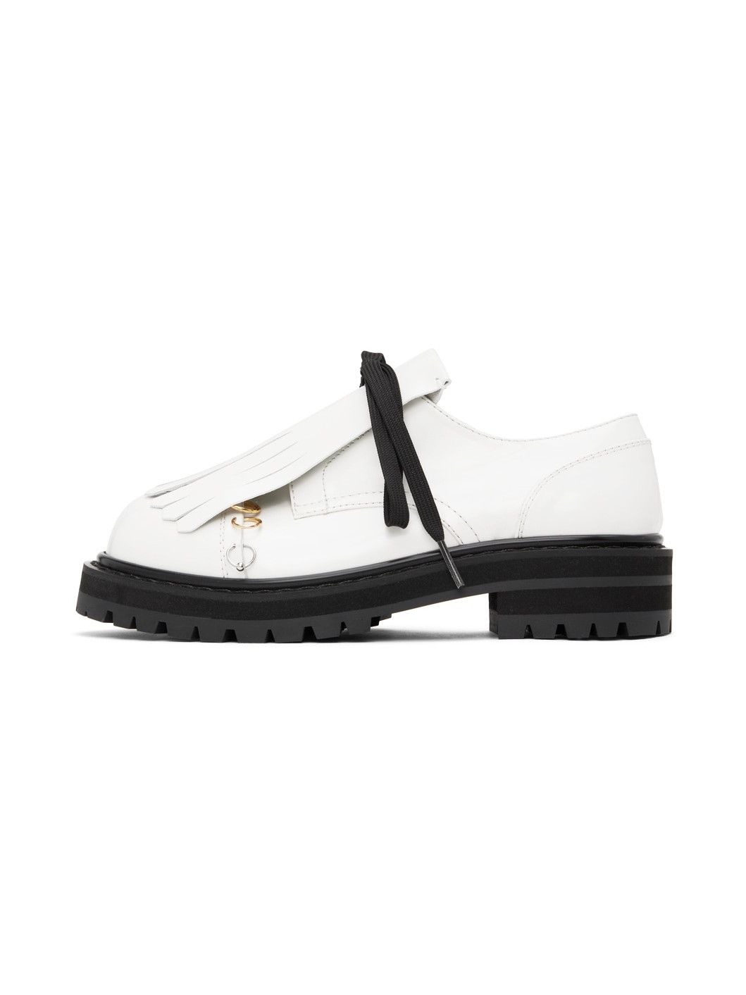 Marni o1f1d3z0525 Dada Derbys Shoes in White Size US 8 / IT 38 - 3 Thumbnail