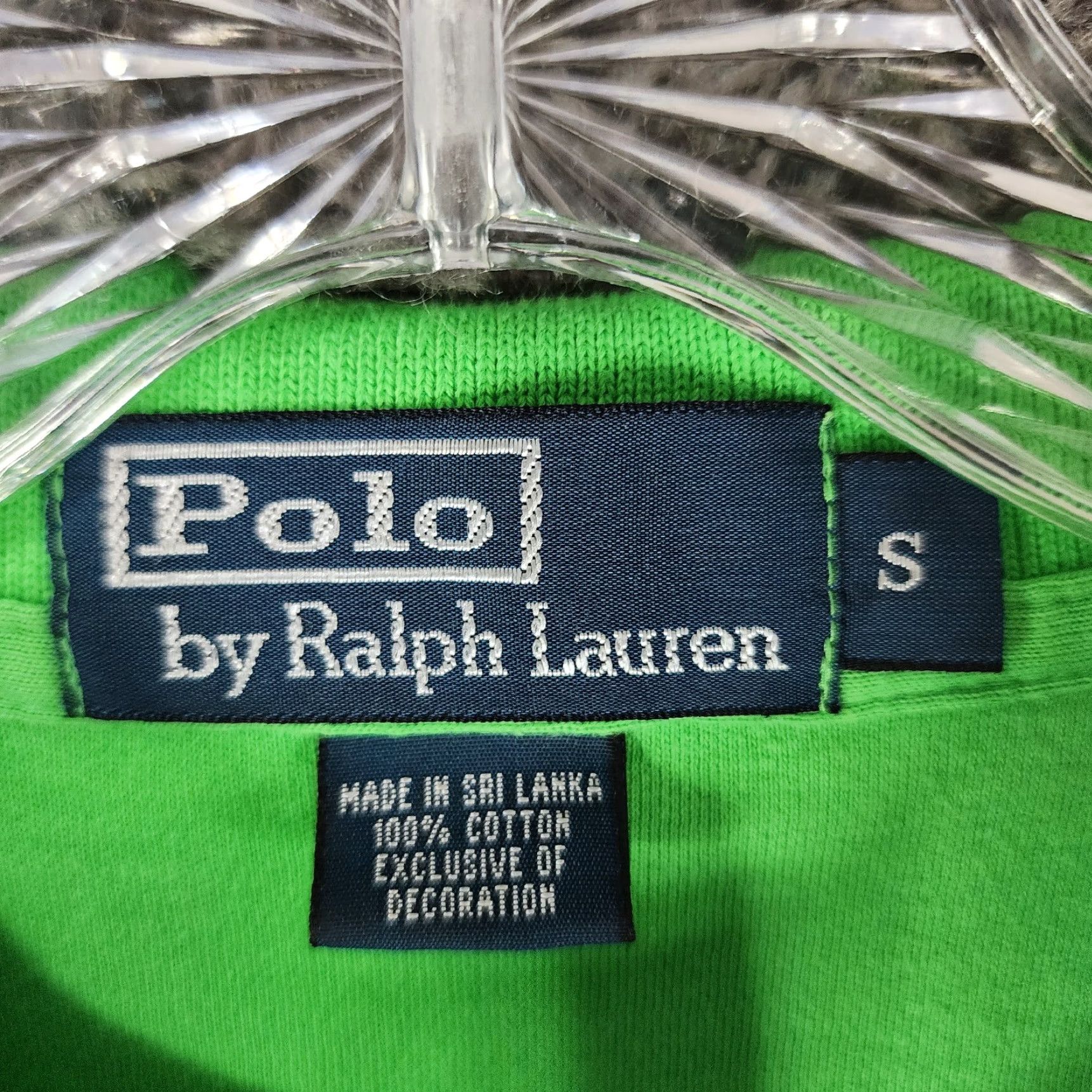 Polo Ralph Lauren Polo Ralph Lauren Men's Green Short Sleeve Cotton Polo Shirt Size S Size US S / EU 44-46 / 1 - 4 Thumbnail