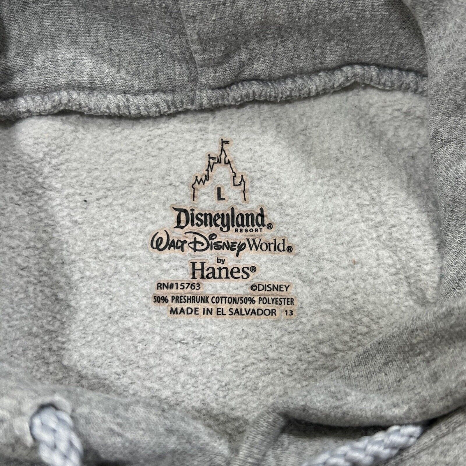 Disney Disney World Fleece Pullover Hoodie Epcot World Showcase Size L / US 10 / IT 46 - 3 Thumbnail