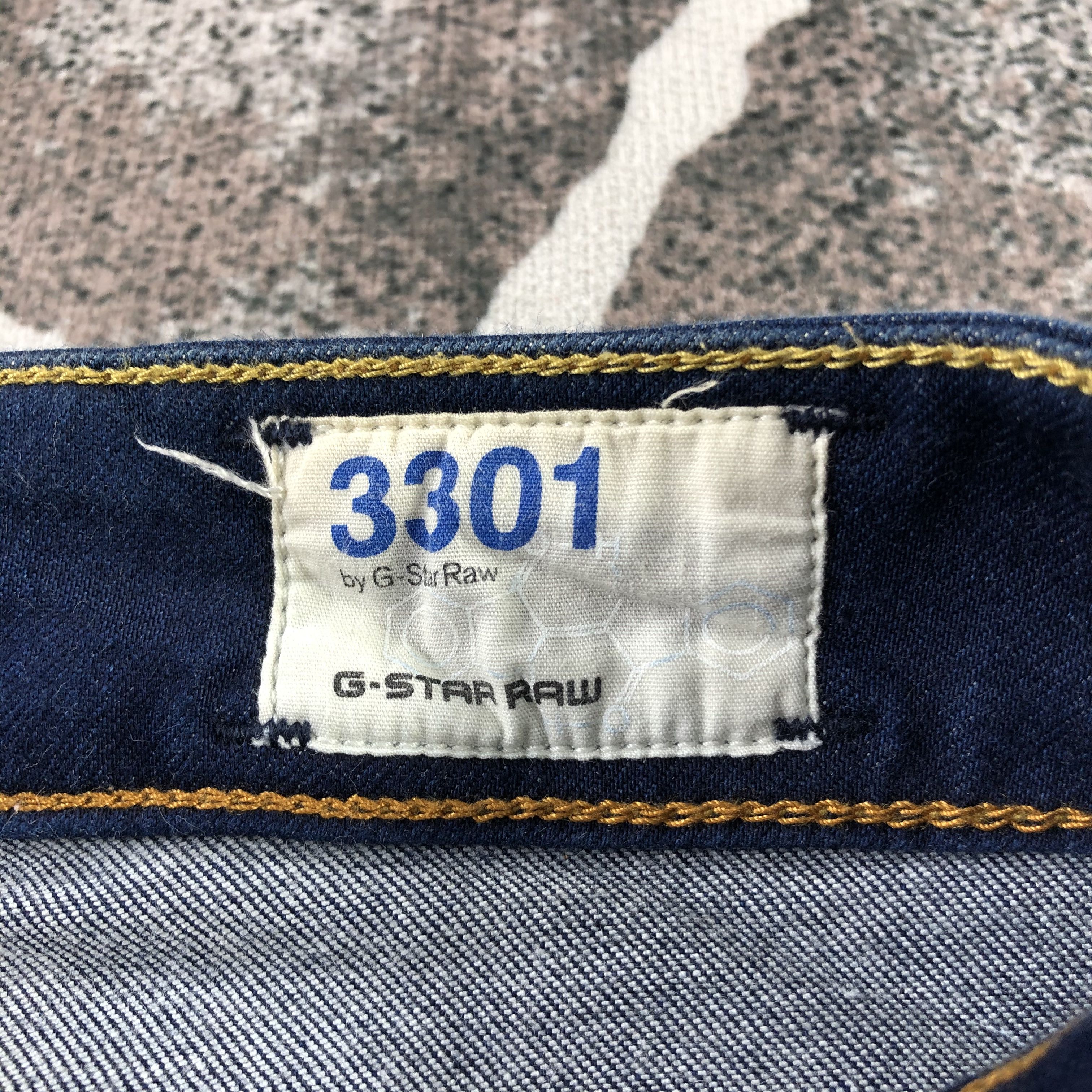 G-Star G Star Raw Jeans Blue Flare Denim KJ1273 Size US 26 / EU 42 - 9 Thumbnail