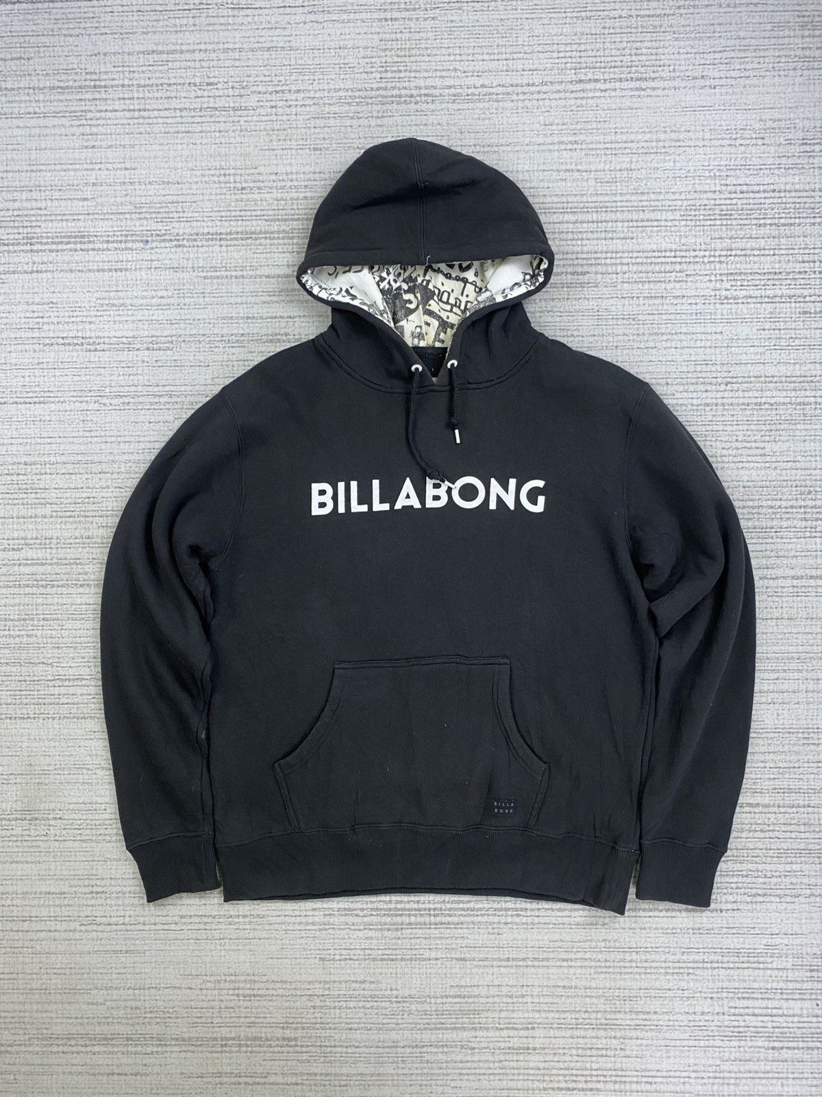 Billabong × Vintage Vintage Billabong Rare Big Spellout Sweater Hoodie Size US M / EU 48-50 / 2 - 1 Thumbnail
