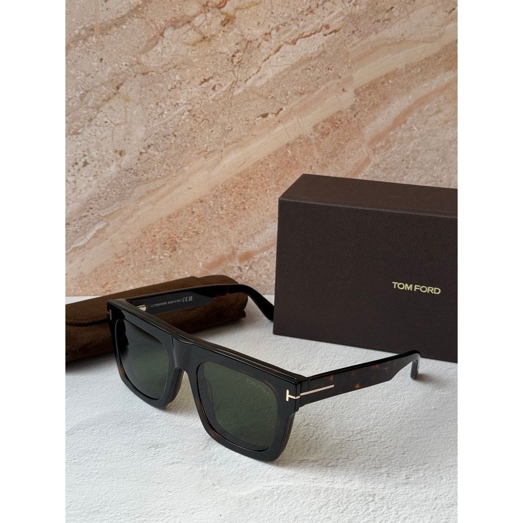 Tom Ford NEW Tom Ford FT6068-B Fausto Clip On Bluelight Frames Brown Size ONE SIZE - 3 Thumbnail