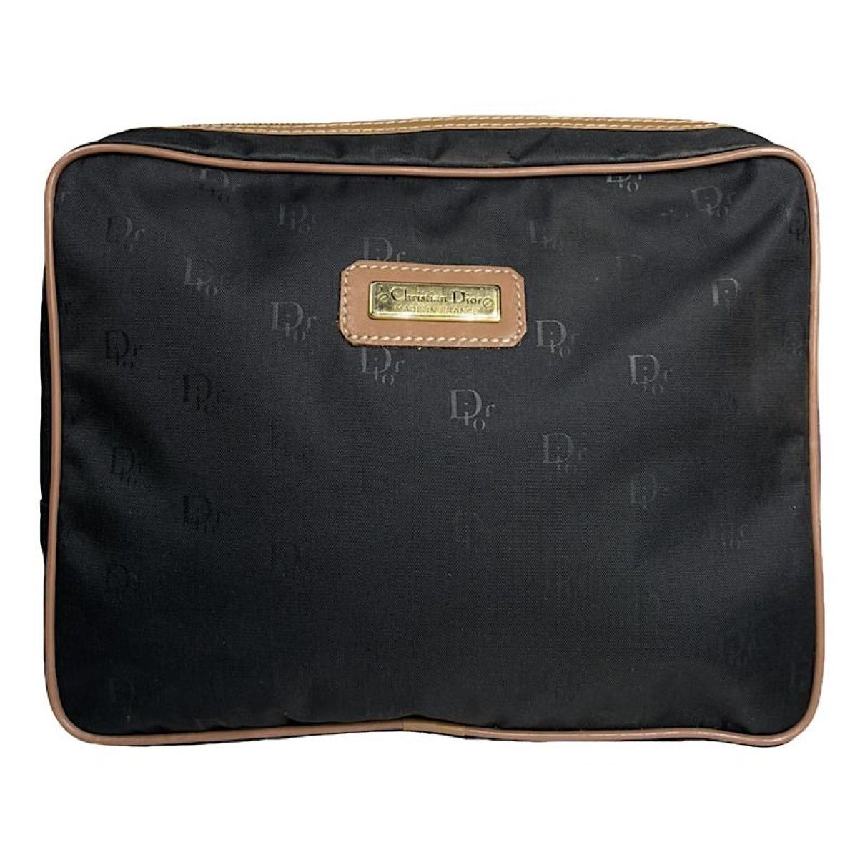 Dior Black Polyester Clutch Bag Size ONE SIZE - 1 Thumbnail