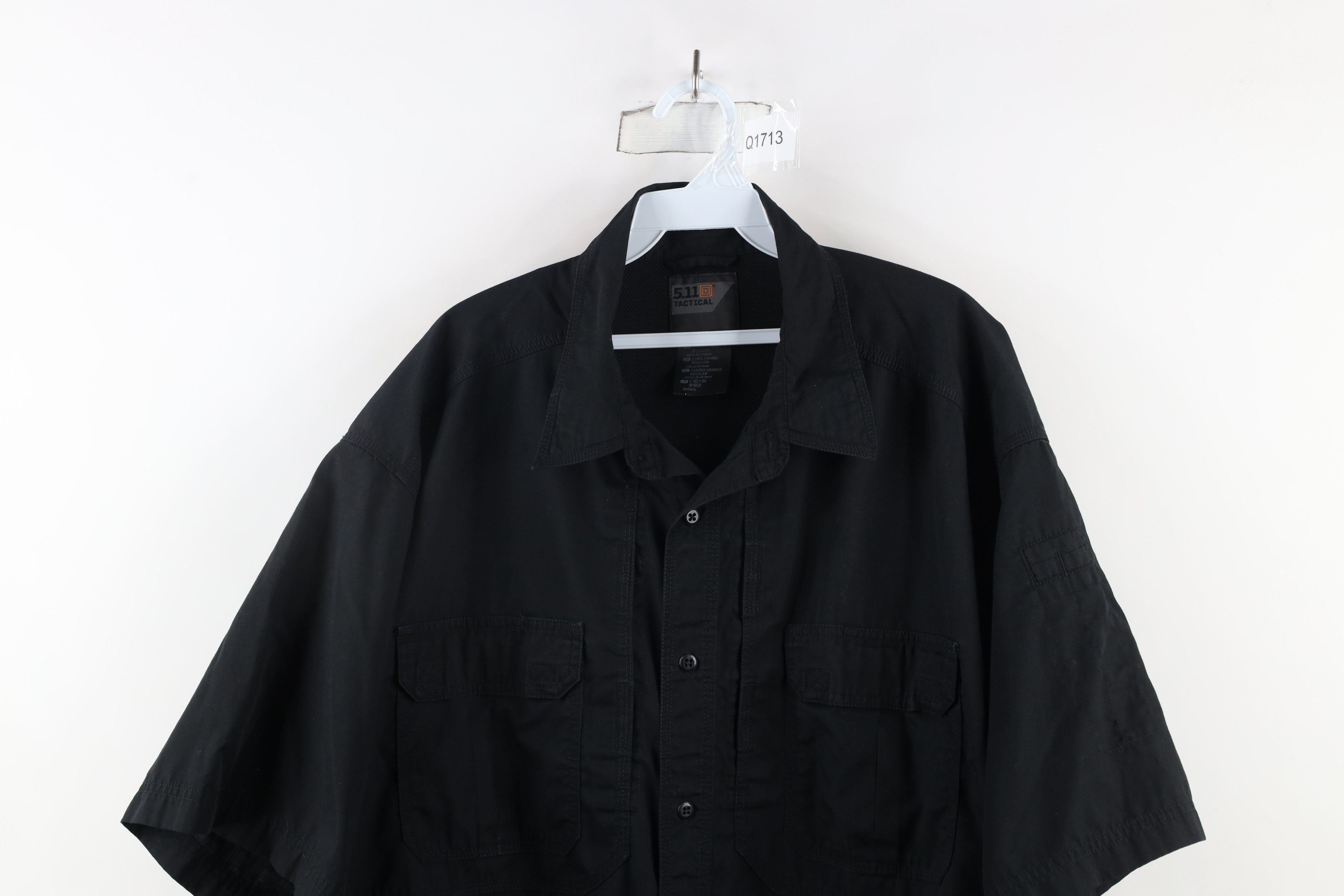Vintage 5.11 Tactical Series Uniform Short Sleeve Button Shirt Size US XXL / EU 58 / 5 - 2 Thumbnail