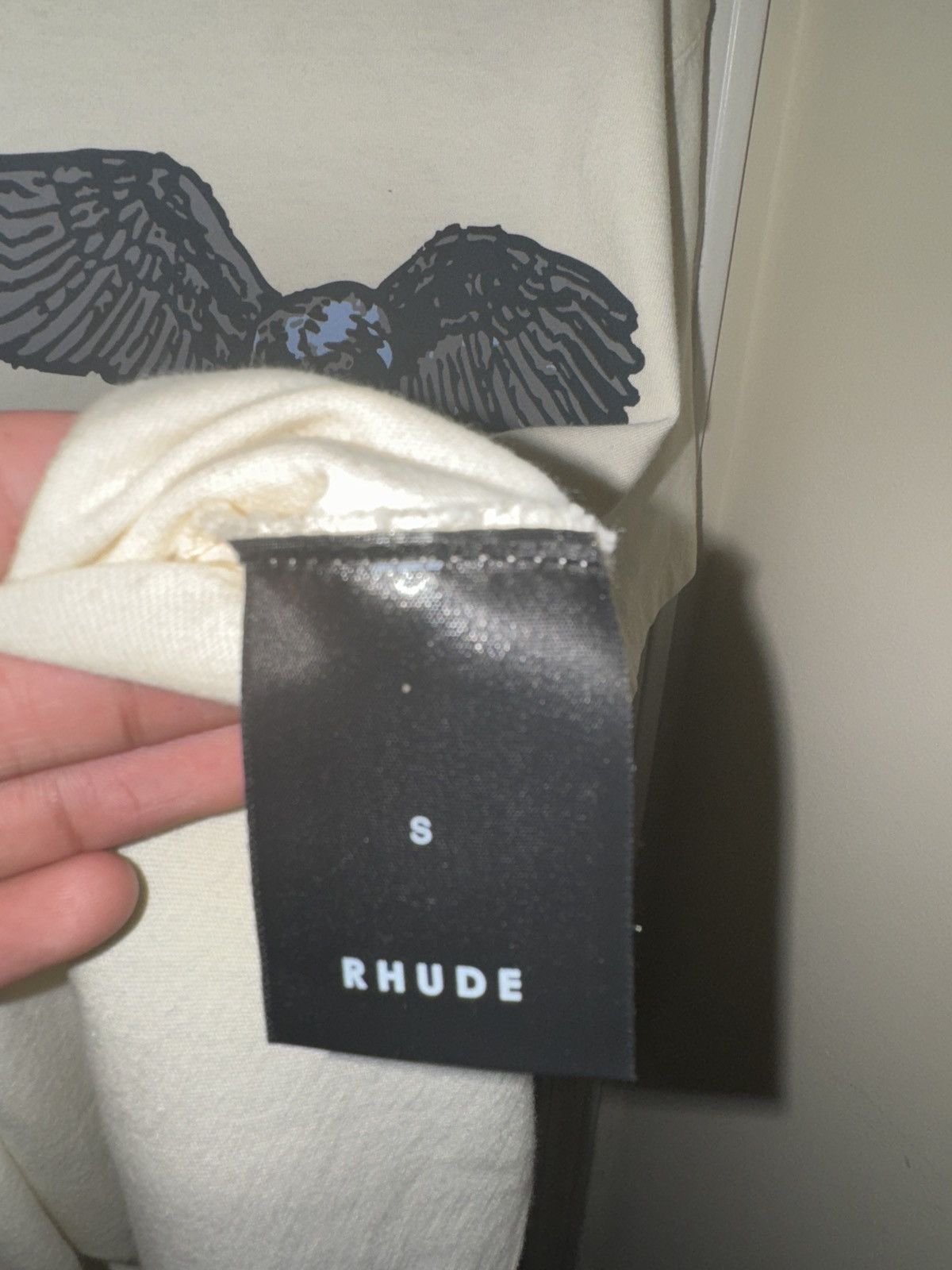 Designer × Rhude RHUDE Black Hills Derby Tee Size US S / EU 44-46 / 1 - 4 Thumbnail