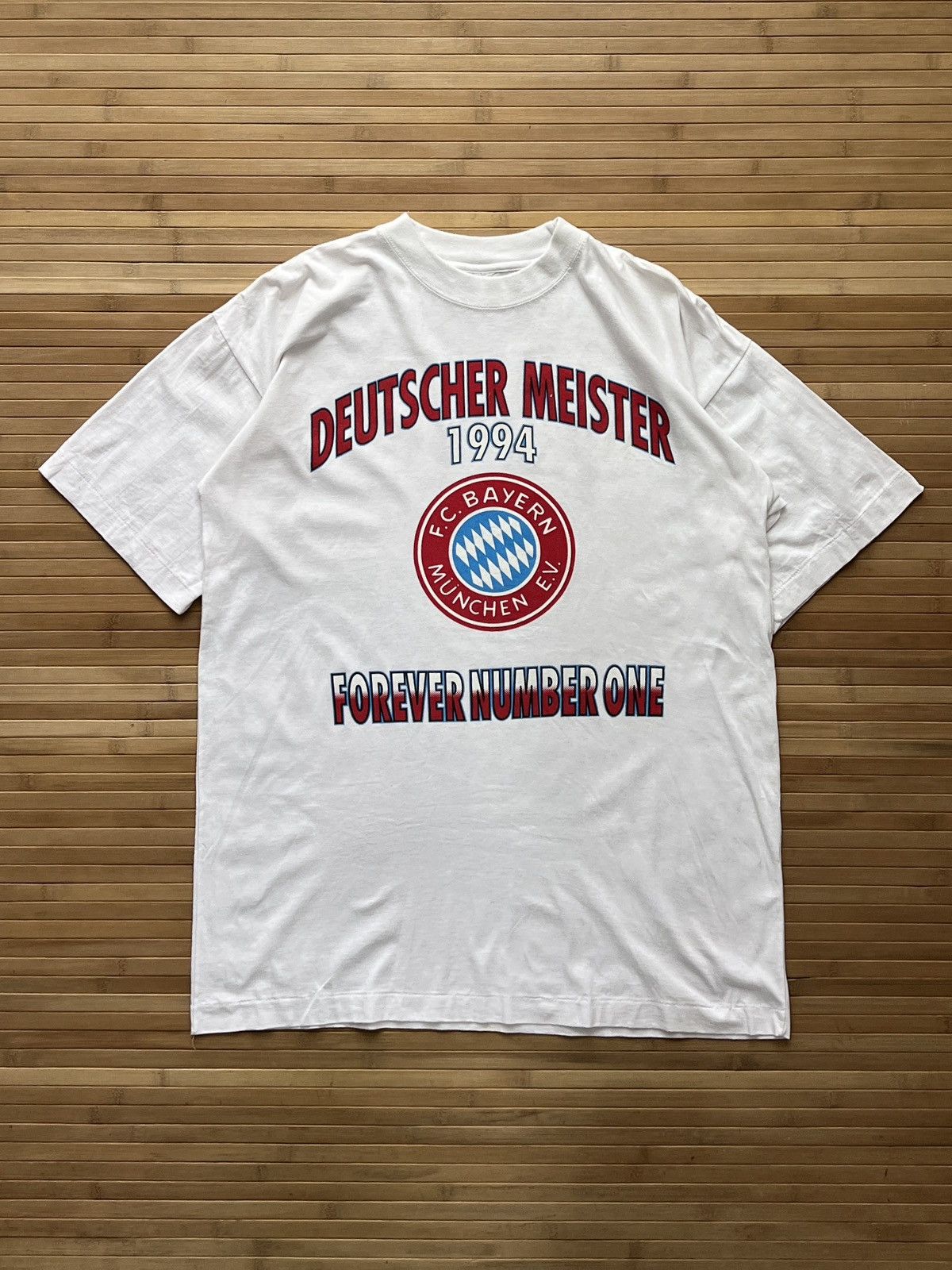 Vintage 1994 Bayern Tshirt Size US L / EU 52-54 / 3 - 1 Thumbnail