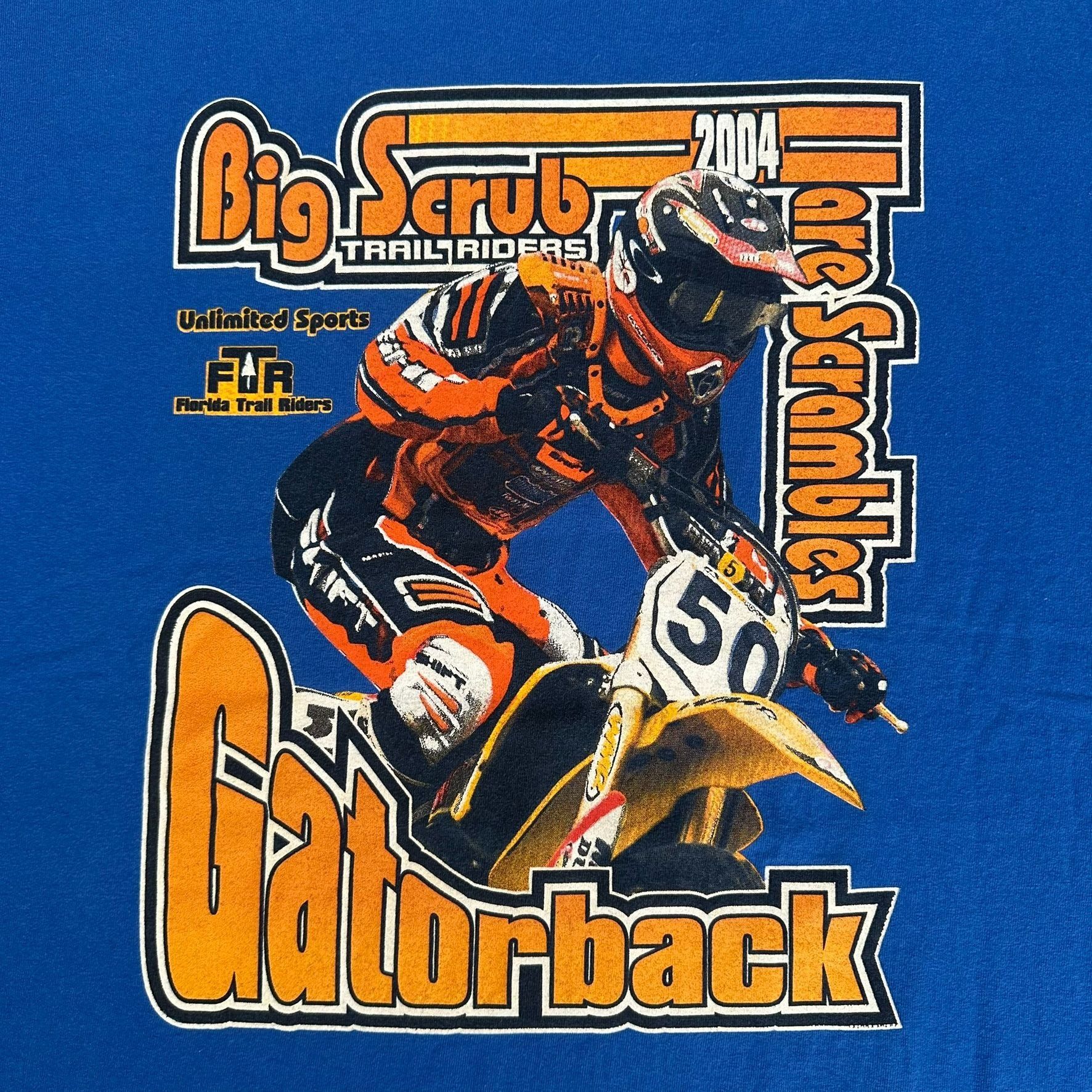 Vintage Vintage Y2K Motocross Dirt Bike T-Shirt 2004 Gorpcore Enduro Size US XL / EU 56 / 4 - 2 Thumbnail