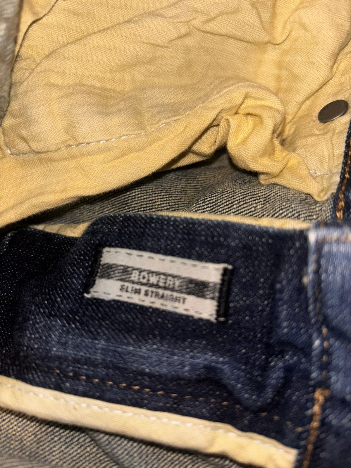John Varvatos John Varvatos Bowery Slim Straight Jeans Size US 34 / EU 50 - 6 Thumbnail