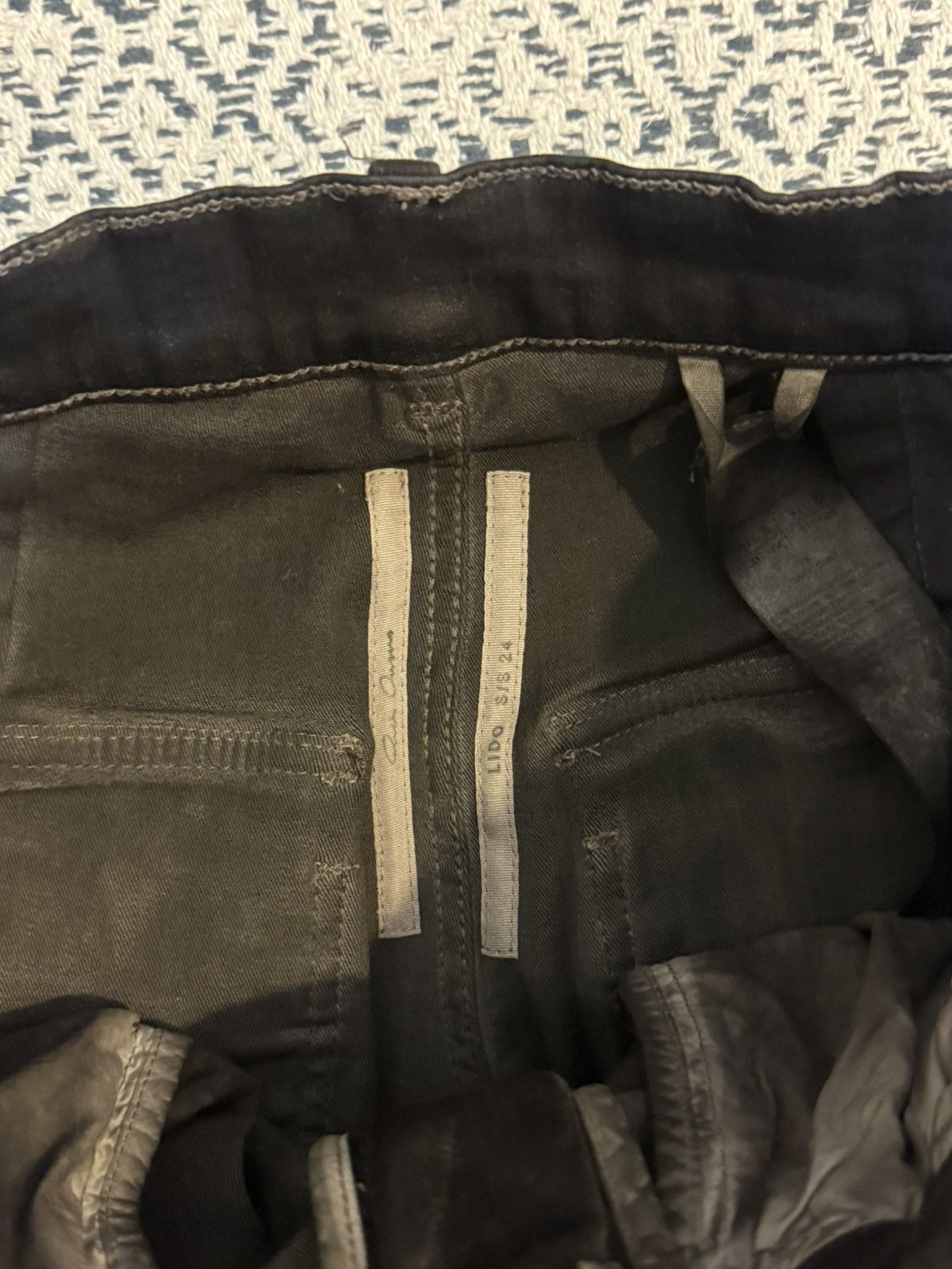 Rick Owens Rick Owens SS24 LIDO Stefan Cargo Pants Size US 31 - 3 Thumbnail
