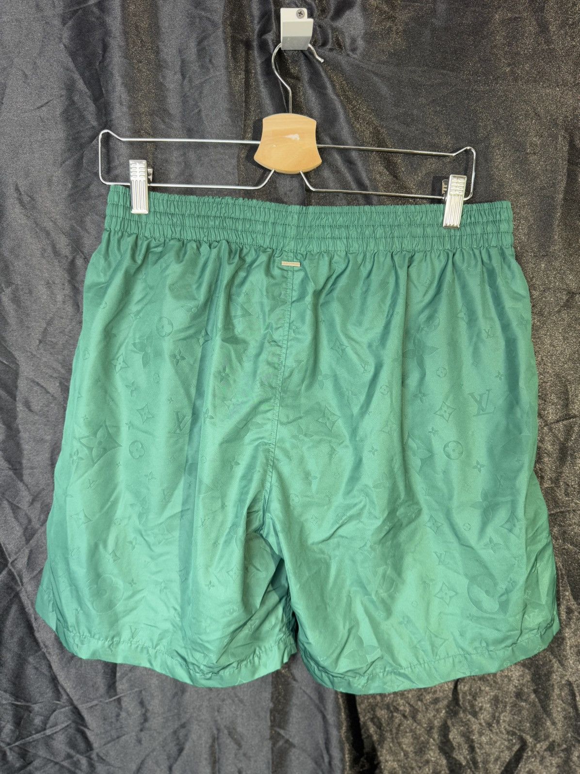 Louis Vuitton Louis Vuitton green Monogram Swimtrunks Size US 40 / EU 56 - 4 Thumbnail