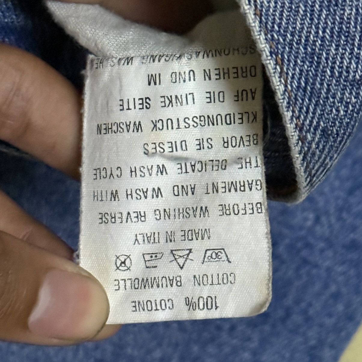 MCM MCM Big Logo Denim Jeans Size US 29 - 9 Thumbnail