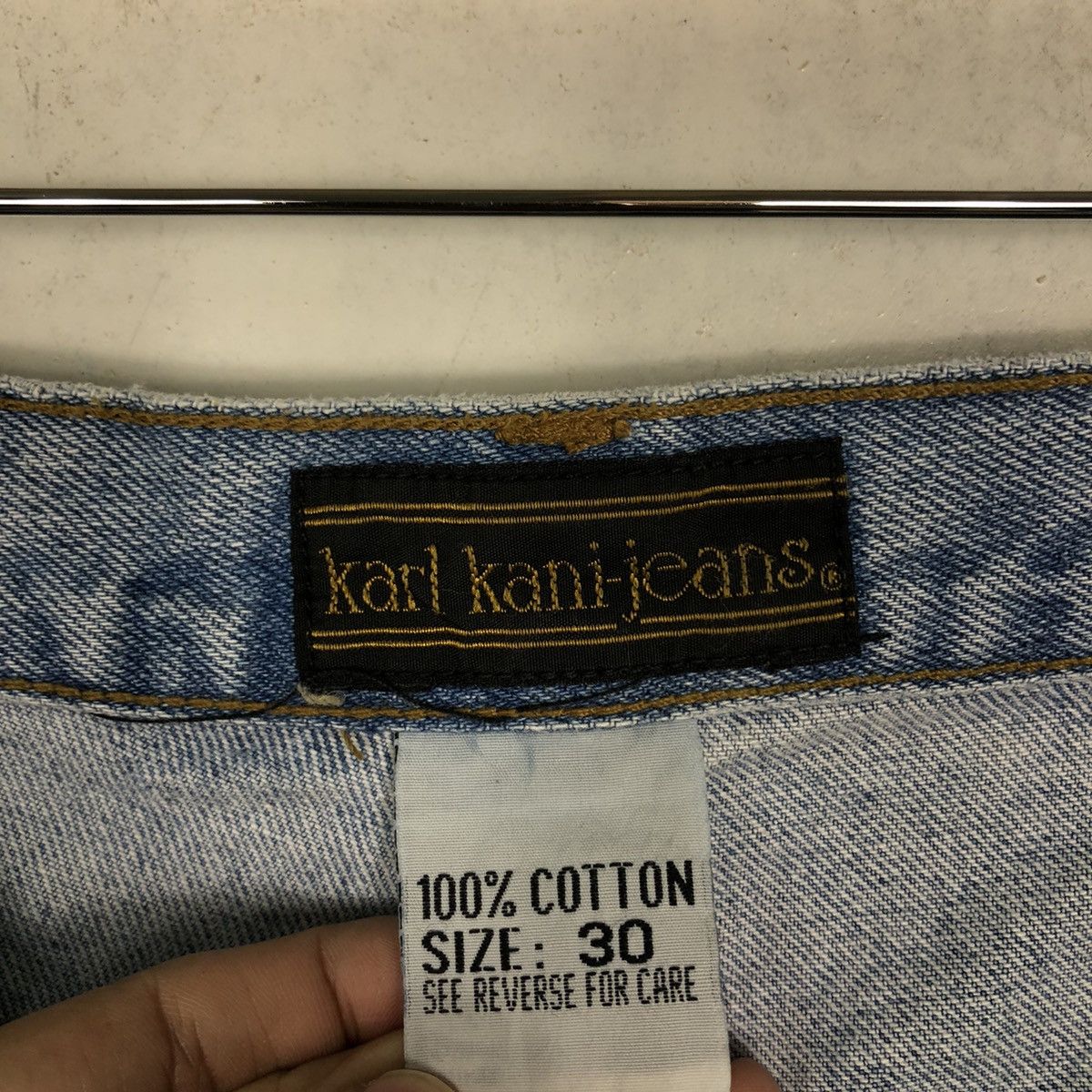 Issey Miyake 🔥Karl Kani Jeans Issey Miyake Size US 30 / EU 46 - 13 Thumbnail