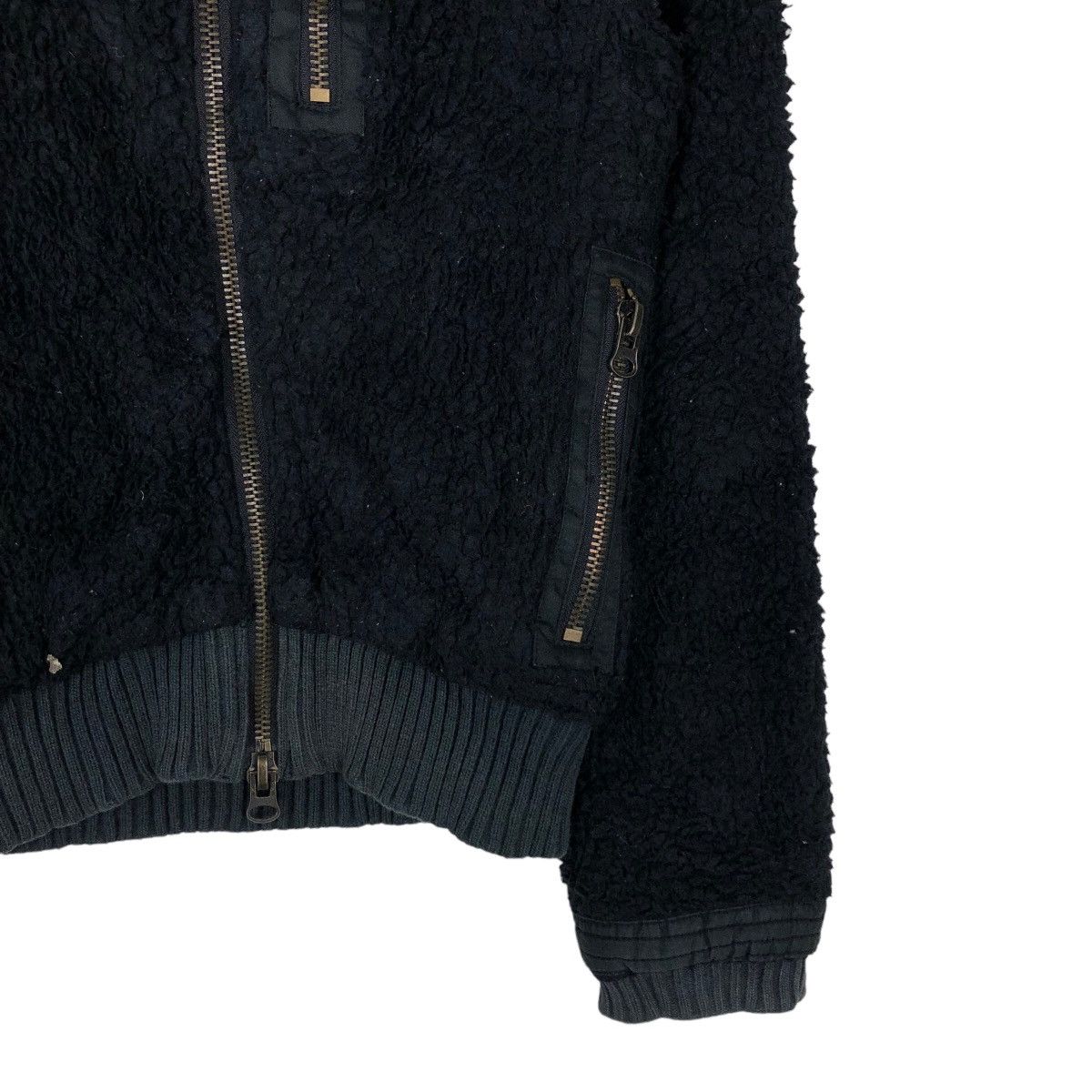 Hysteric Glamour Vintage Cropped Biker Jacket Shearling Classical Capistrano Size US M / EU 48-50 / 2 - 5 Thumbnail