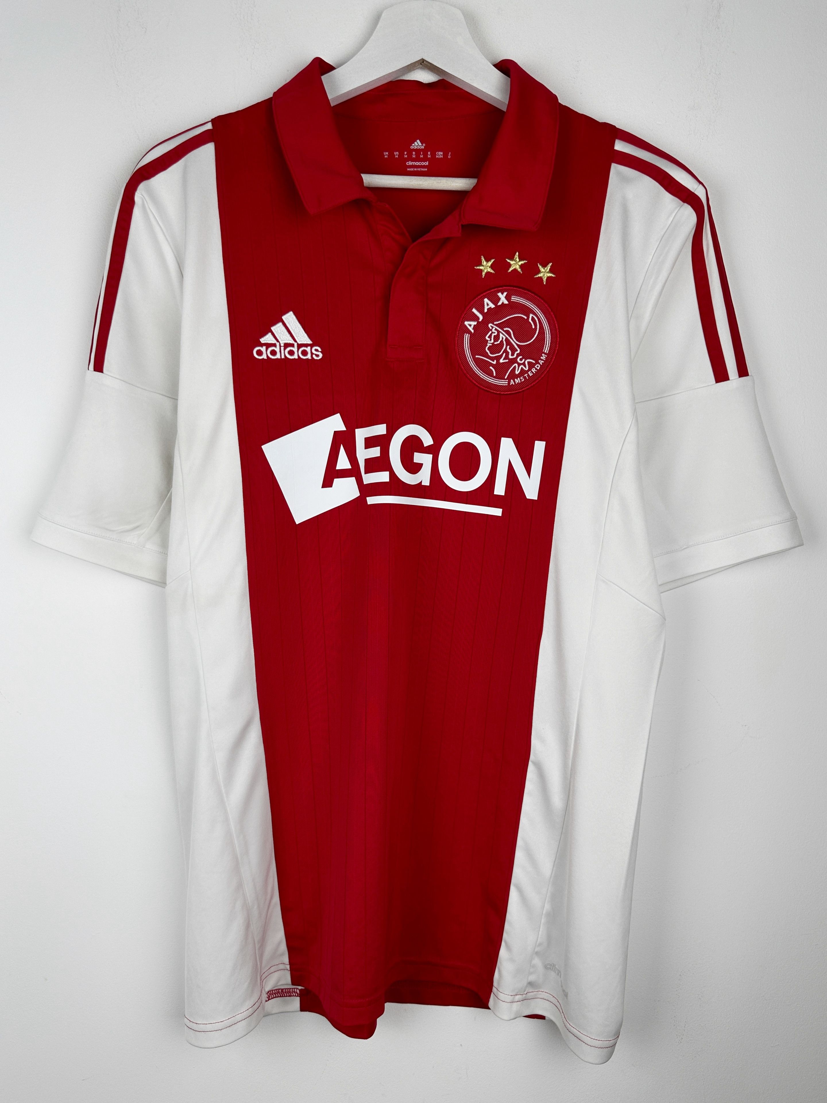 Adidas Ajax Amsterdam 2014 Home Soccer Jersey Football Shirt Size US M / EU 48-50 / 2 - 2 Thumbnail