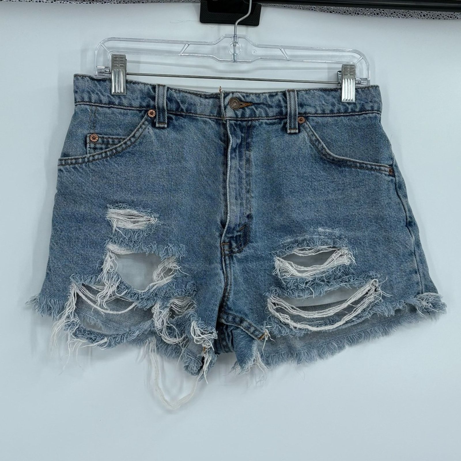 Levi's Levi‎ 910 jean shorts 11 Size 30" / US 8 / IT 44 - 1 Thumbnail