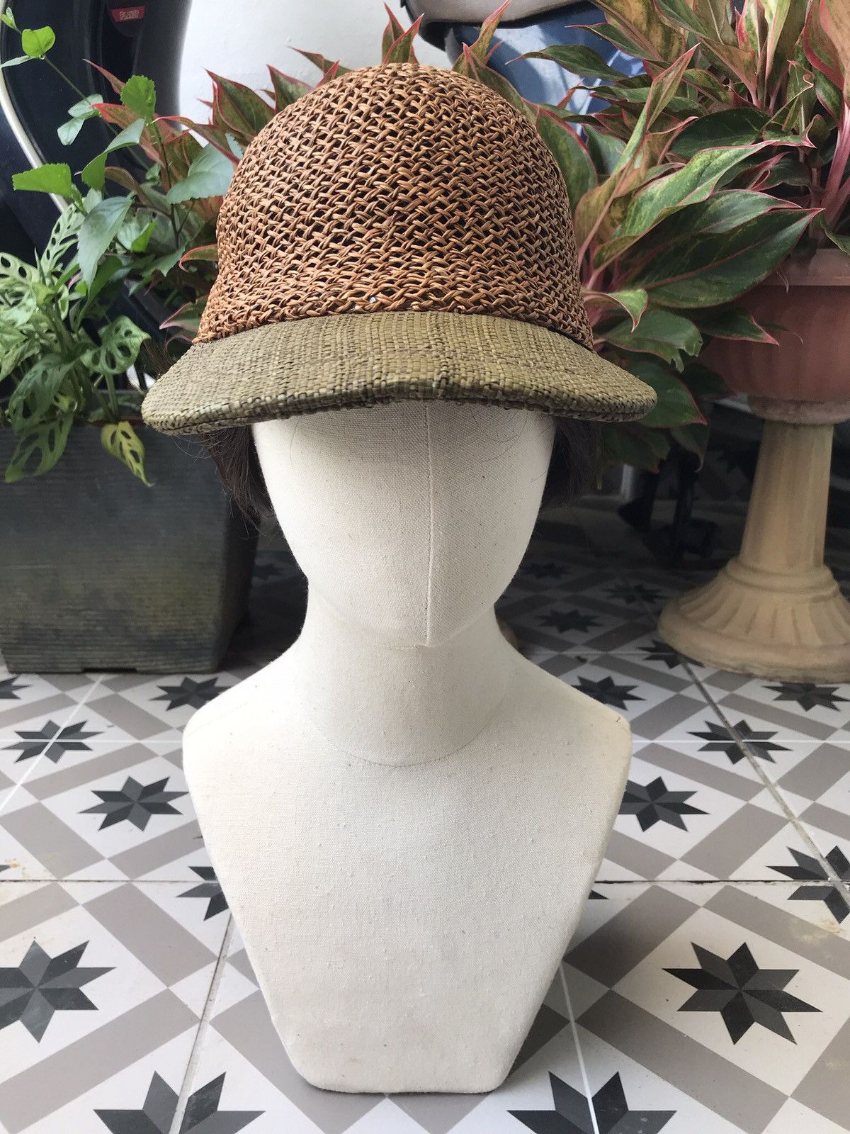 Montbell × Vintage AUTHENTIC MONTBELL STRAW NATURAL GRASS CAP HAT Size ONE SIZE - 12 Thumbnail