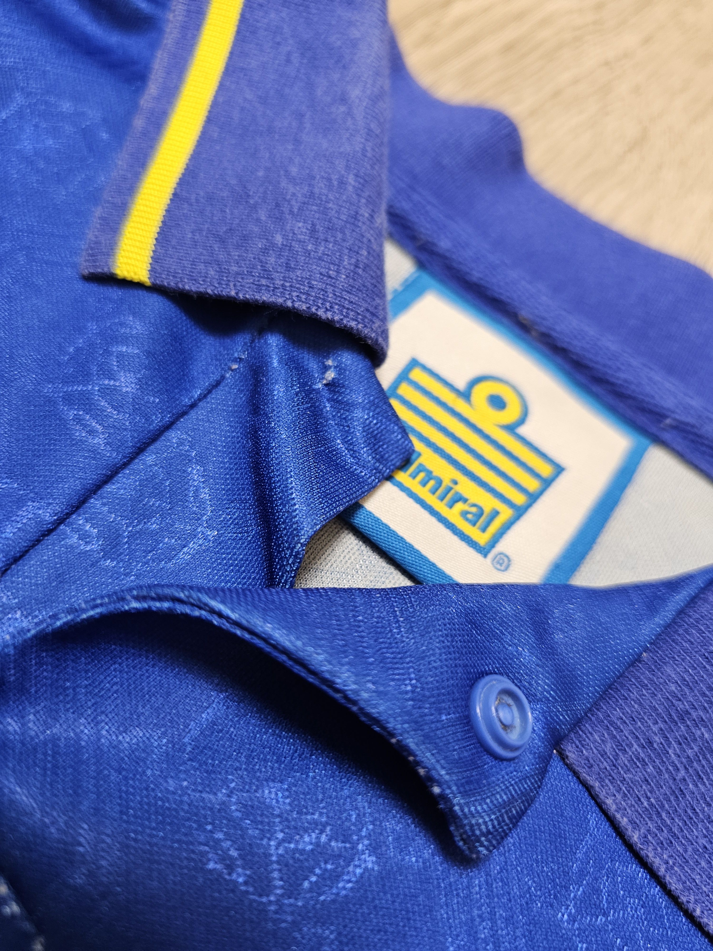 All Sport LEEDS UNITED 1992 1993 AWAY FOOTBALL SHIRT SOCCER JERSEY Size US M / EU 48-50 / 2 - 6 Thumbnail