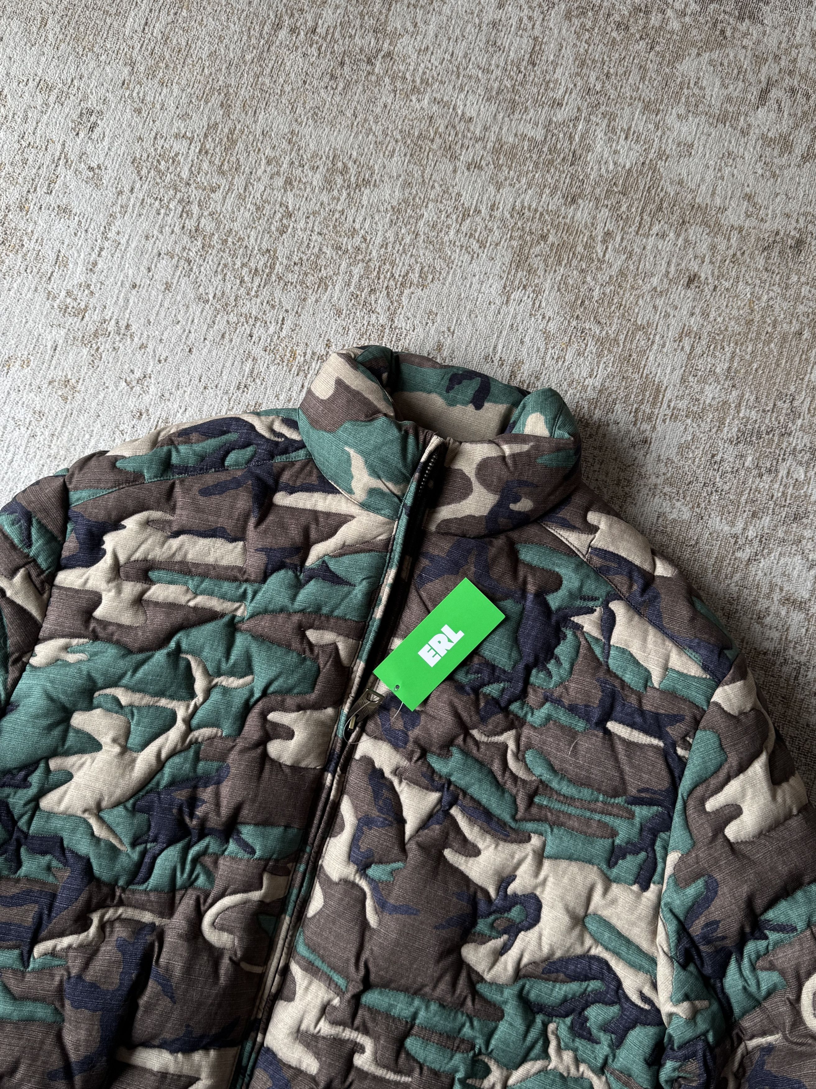 ERL ERL Camouflage Quilted Down Jacket | Brand new | Size S Size US S / EU 44-46 / 1 - 5 Thumbnail