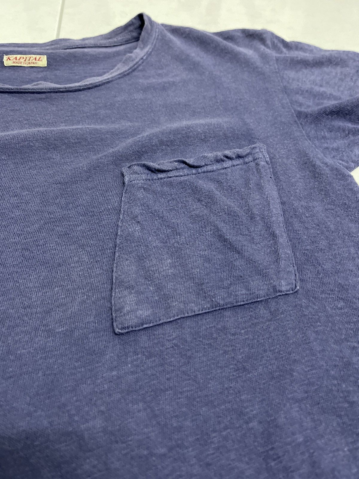 Japanese Brand 🇯🇵VINTAGE KAPITAL SUN FADED SINGLE POCKET VERY RARE Size US S / EU 44-46 / 1 - 8 Thumbnail