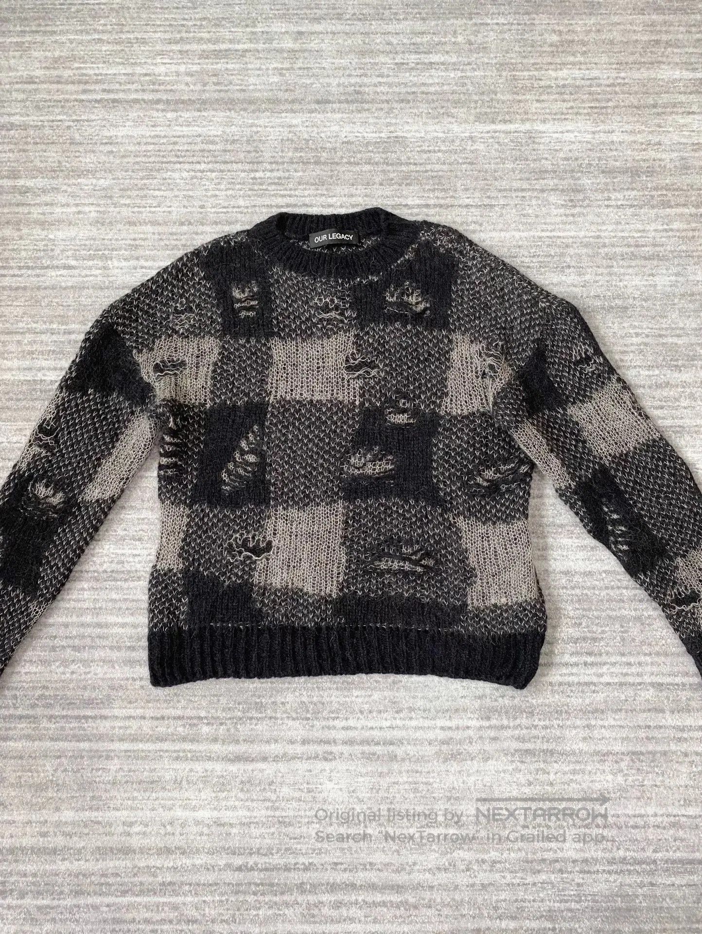 Our Legacy Our Legacy Sonar Roundneck Sweater. Size L / US 10 / IT 46 - 2 Thumbnail