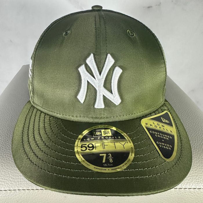 New Era Hidden NY Yankees Fitted Green Hat | Grailed