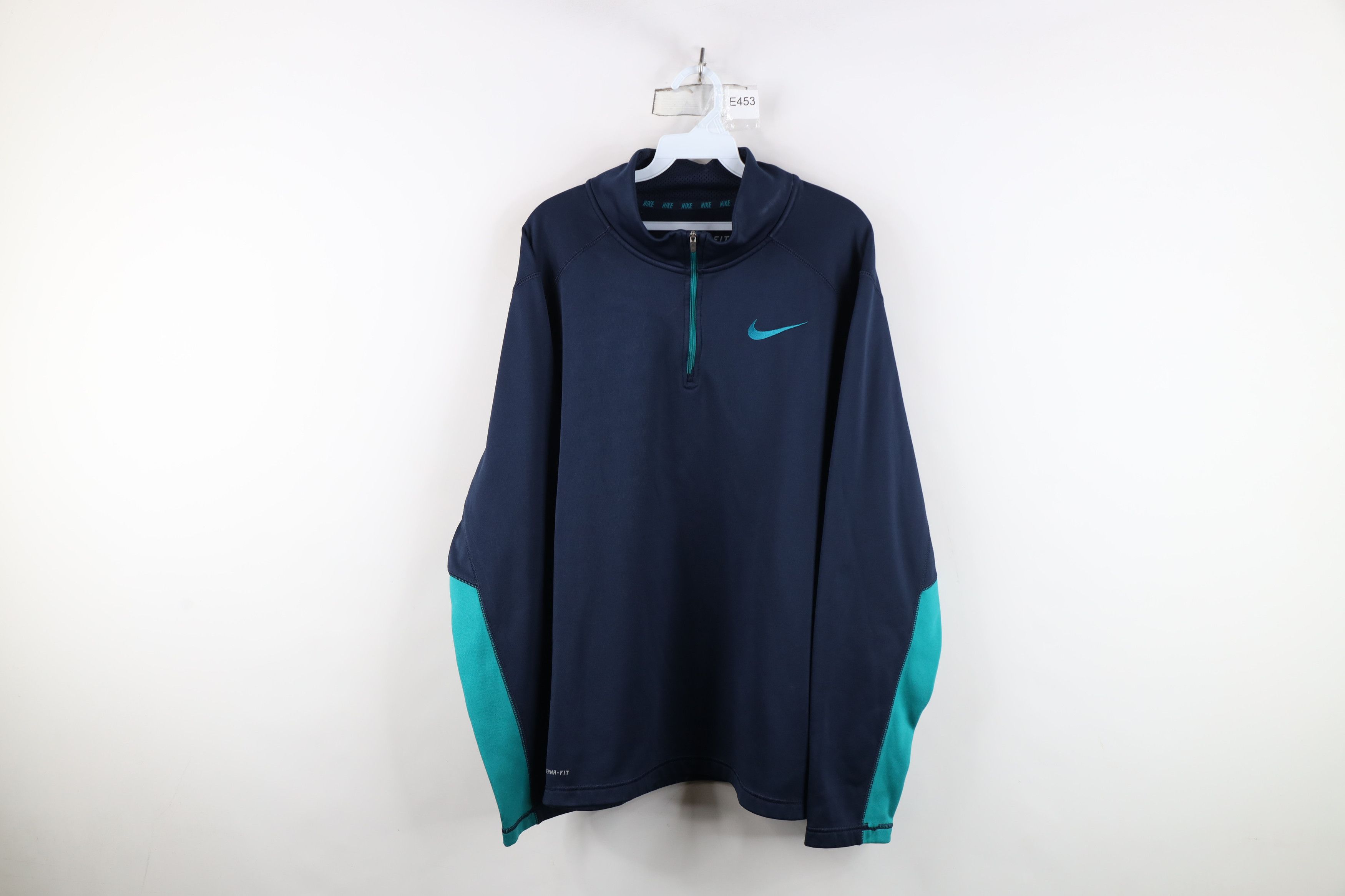 Nike Nike Therma Fit Fleece Lined Half Zip Pullover Sweatshirt Size US XL / EU 56 / 4 - 1 Thumbnail