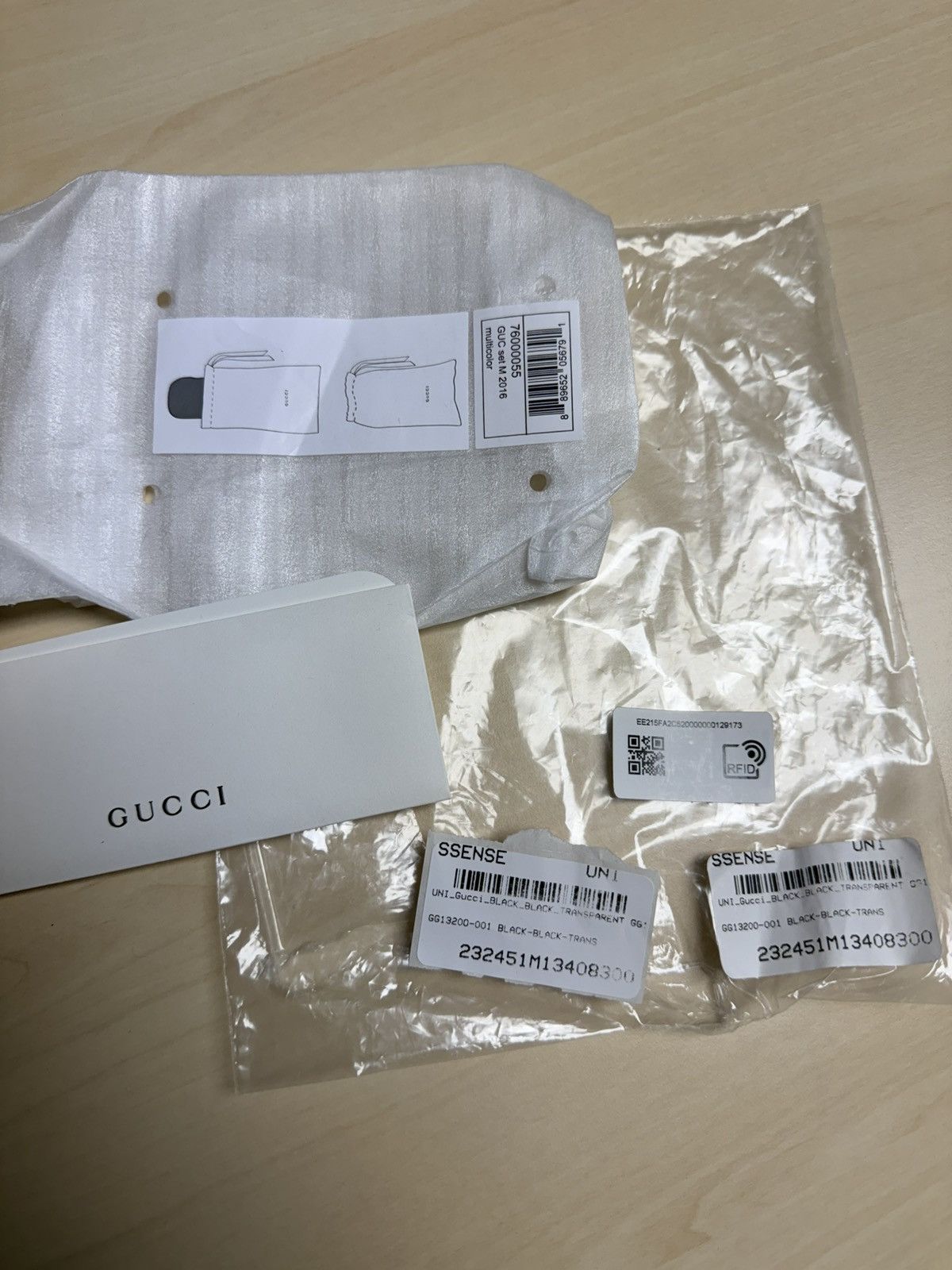 Gucci GUCCI Aviator Eyeglasses with non-prescription lenses Size ONE SIZE - 7 Thumbnail