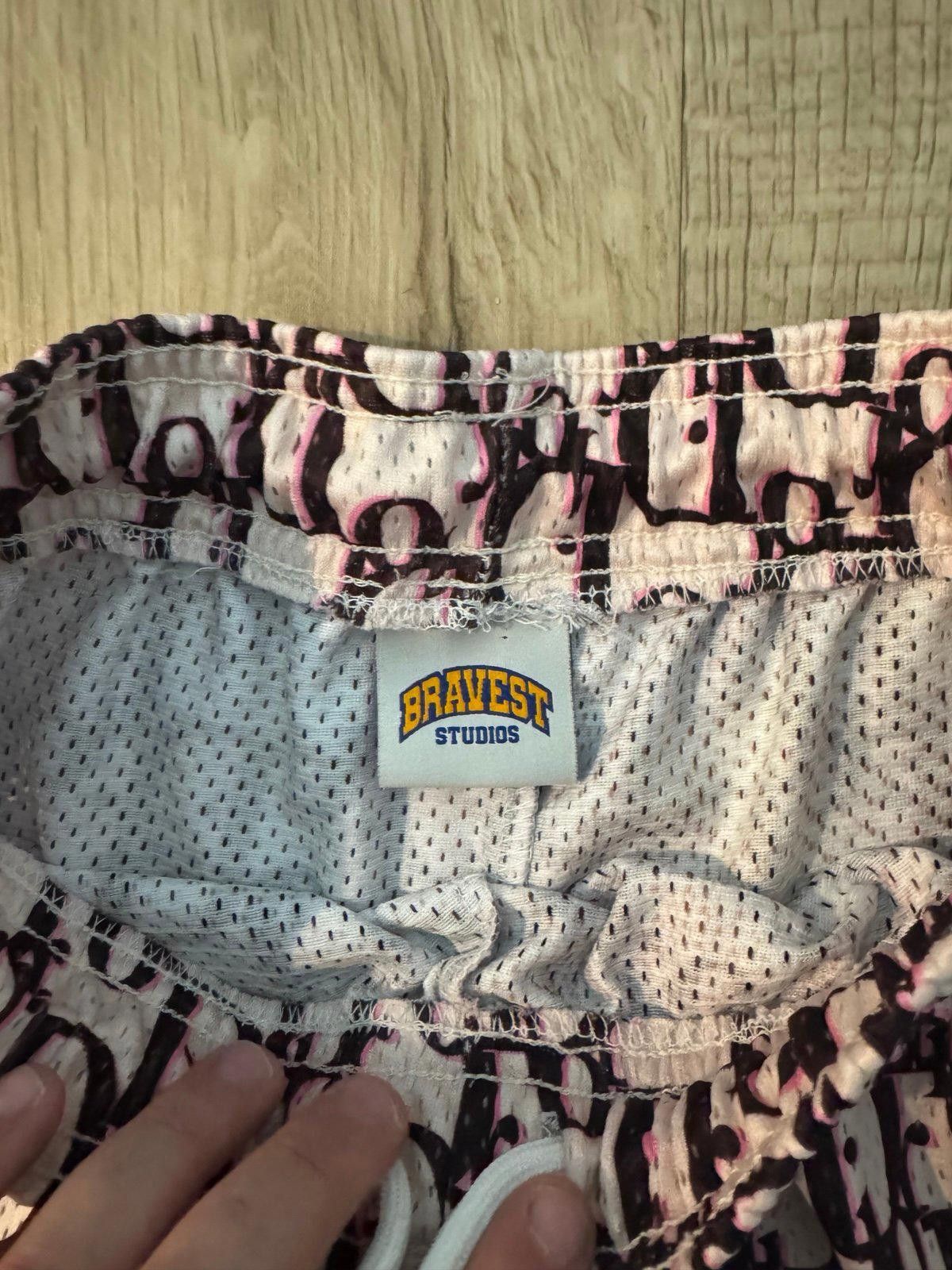 Bravest Studios Bravest Studios Pink/Maroon Dior Shorts Men’s SM Rare Y2K Size US 30 / EU 46 - 4 Thumbnail