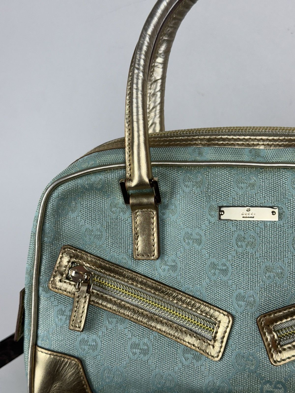 Gucci Handle bag Gucci GG monogram original casual luxury item Size ONE SIZE - 2 Thumbnail
