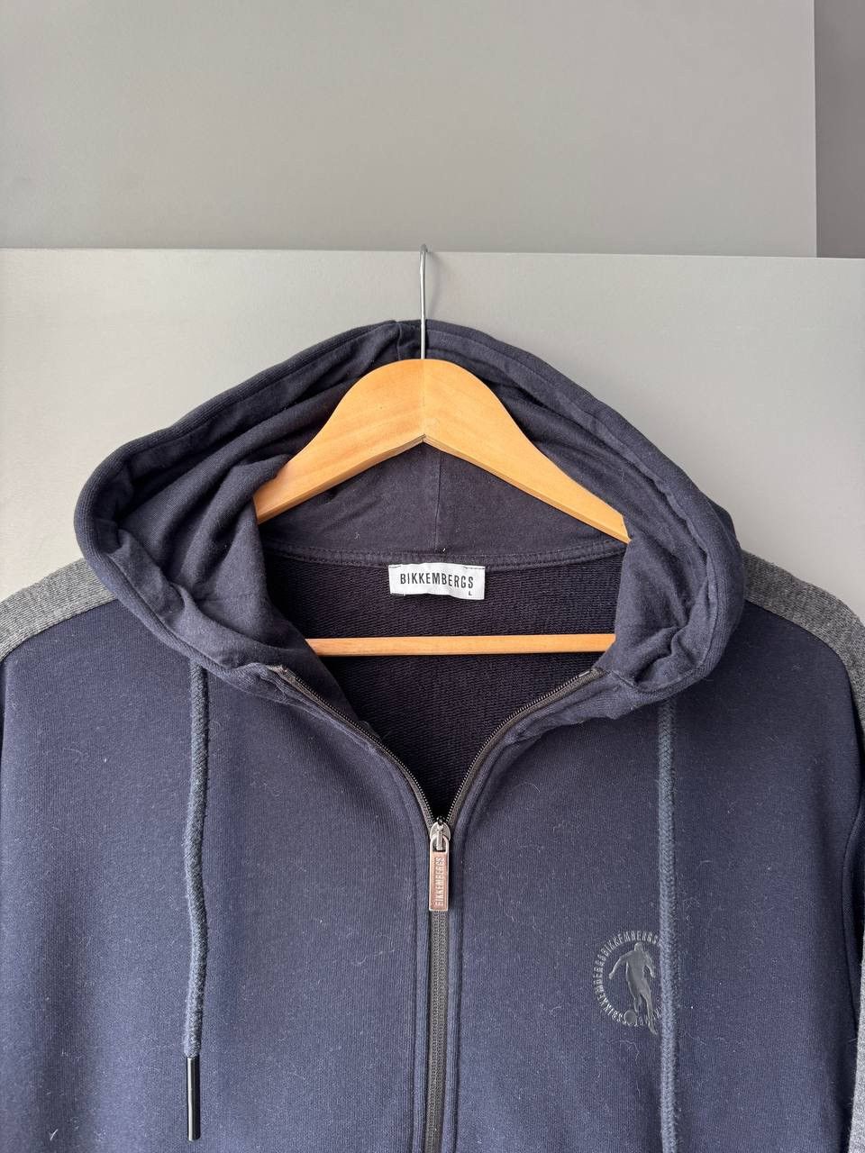 Dirk Bikkembergs × Vintage DIRK BIKKEMBERGS SPORT GREAT QUALITY VINTAGE ZIP SWEATSHIRT Size US L / EU 52-54 / 3 - 4 Thumbnail