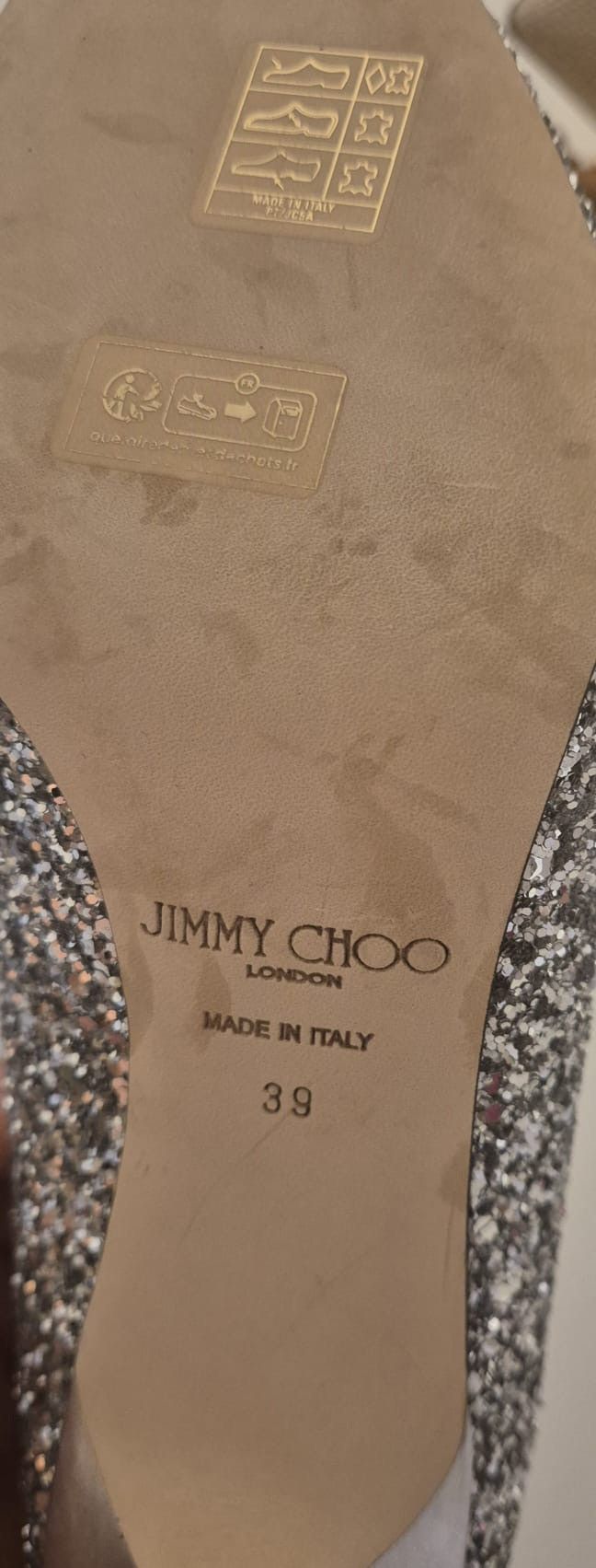 Jimmy Choo Jimmy Choo Glitter Pointed Heels Size 39 Size US 9 / IT 39 - 7 Thumbnail