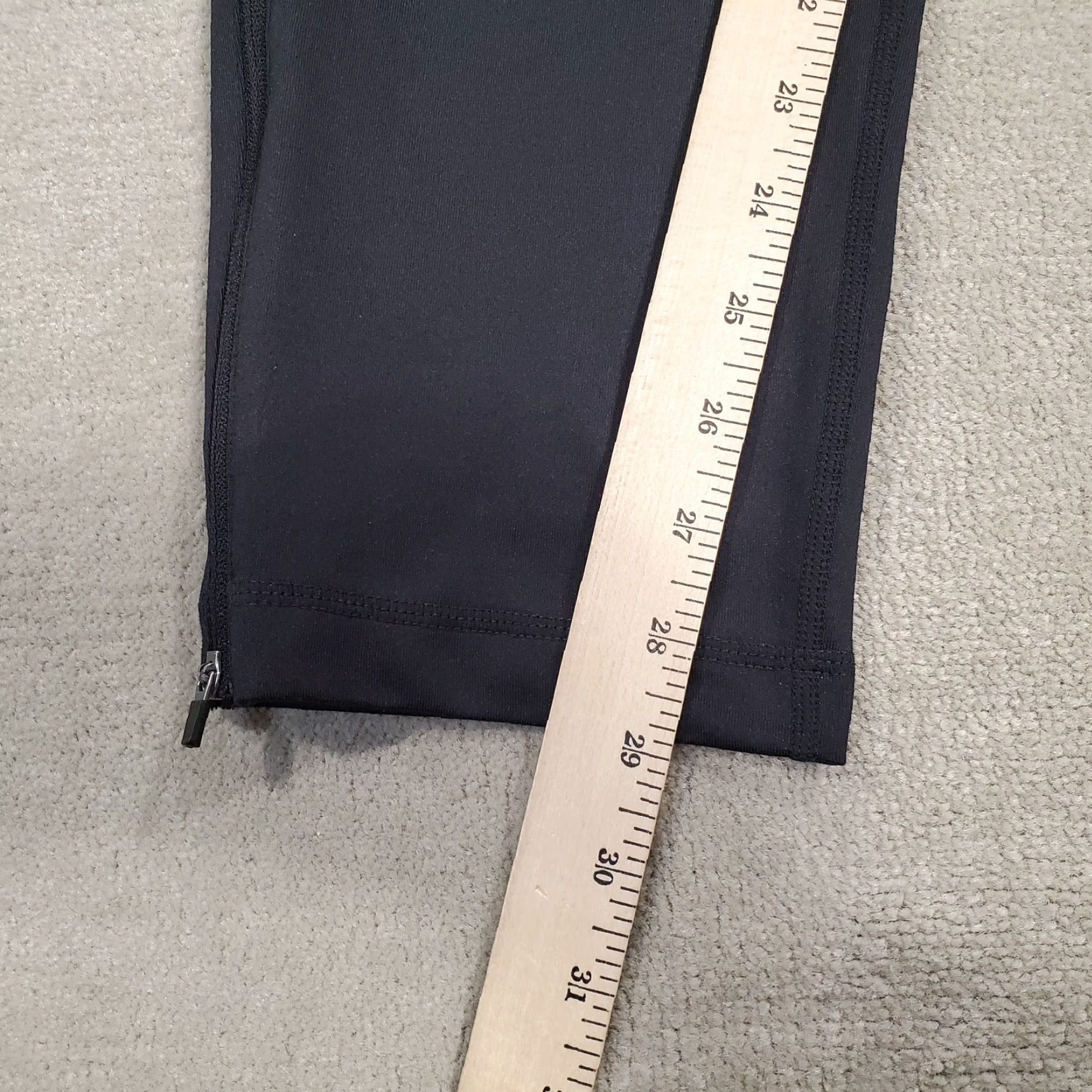Vuori Vuori Joggers Mens Large Black Lounge Pants Regular Fit Drawstring Pockets Logo Size US 33 - 7 Thumbnail