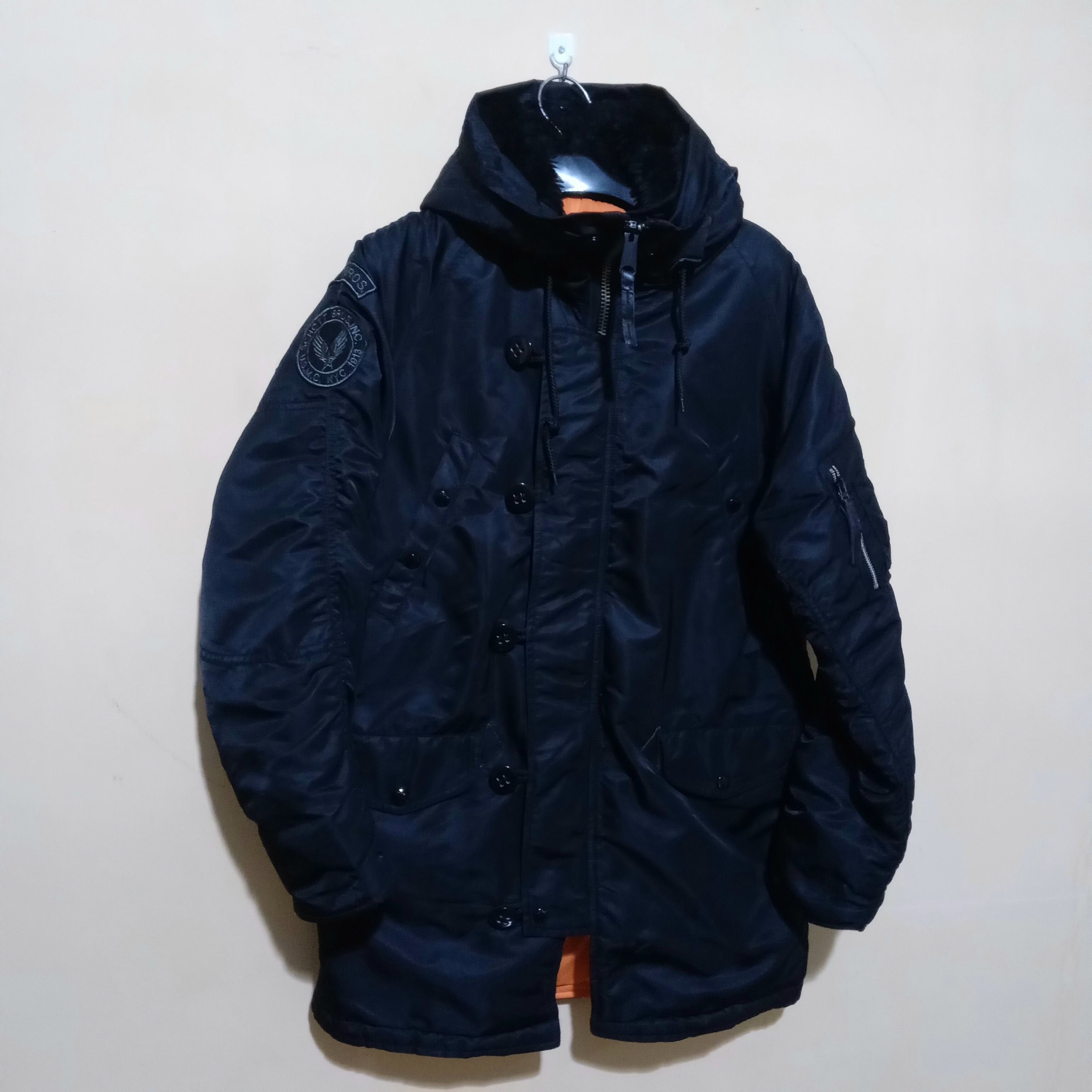 Alpha Industries × Schott Schott Military Parka Jacket Size US M / EU 48-50 / 2 - 3 Thumbnail