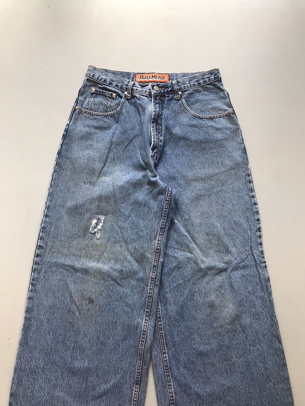 JNCO Vintage bullhead flared denim Size 30" / US 8 / IT 44 - 4 Thumbnail