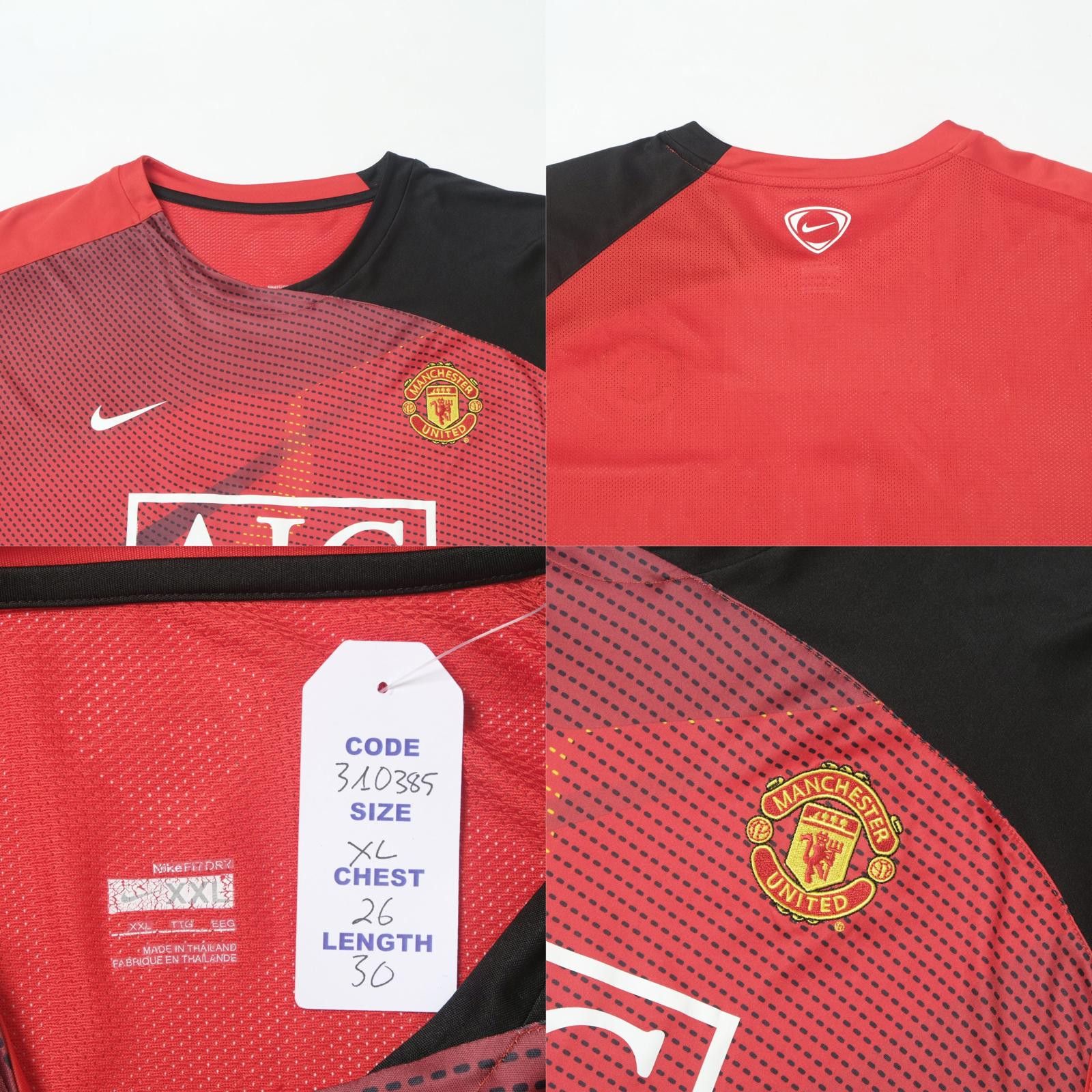 Nike 2008/09 Manchester United Training Shirt Nike (XXL) Size US XXL / EU 58 / 5 - 4 Thumbnail